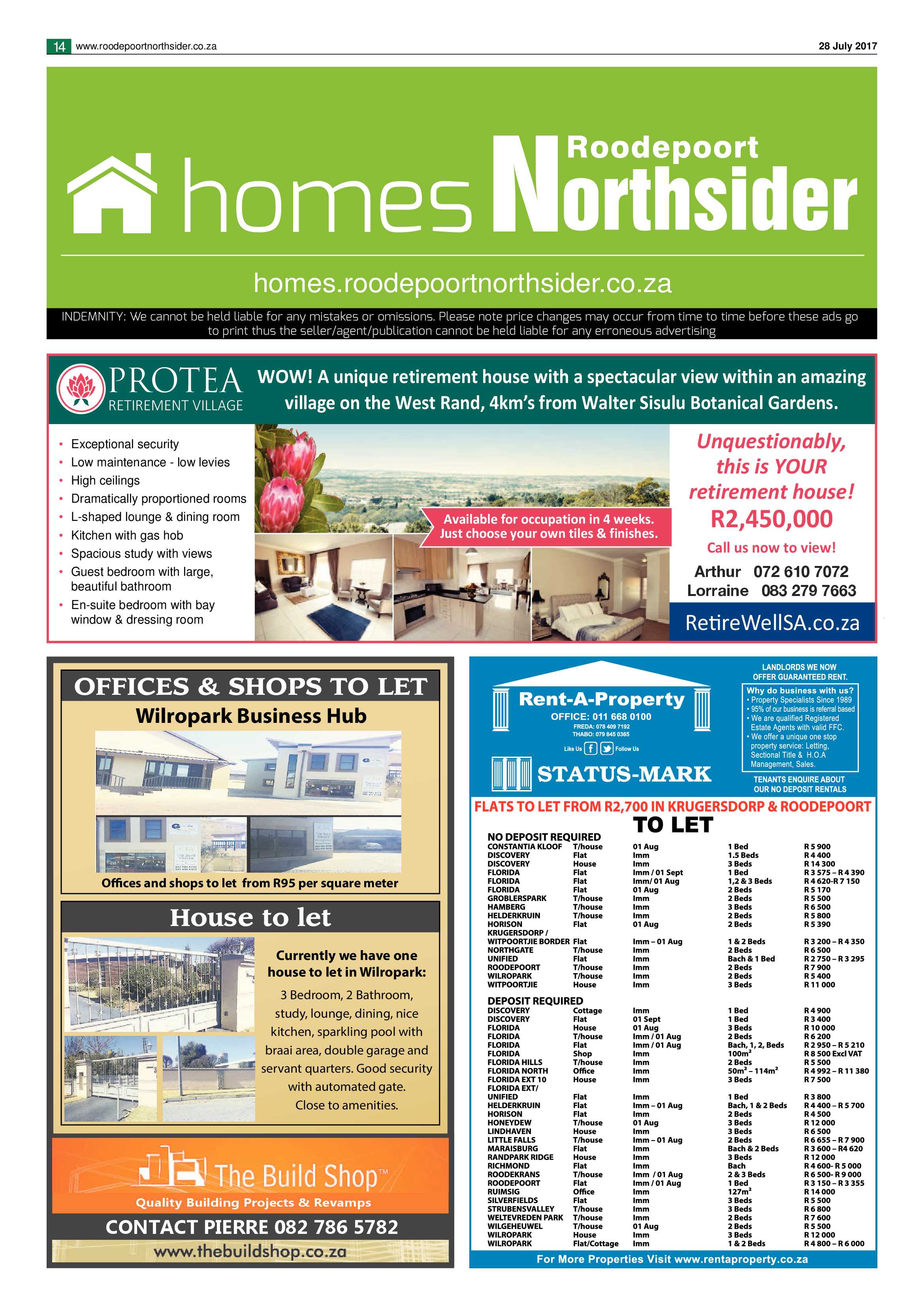 Roodepoort Northsider 28 July 2017 page 14