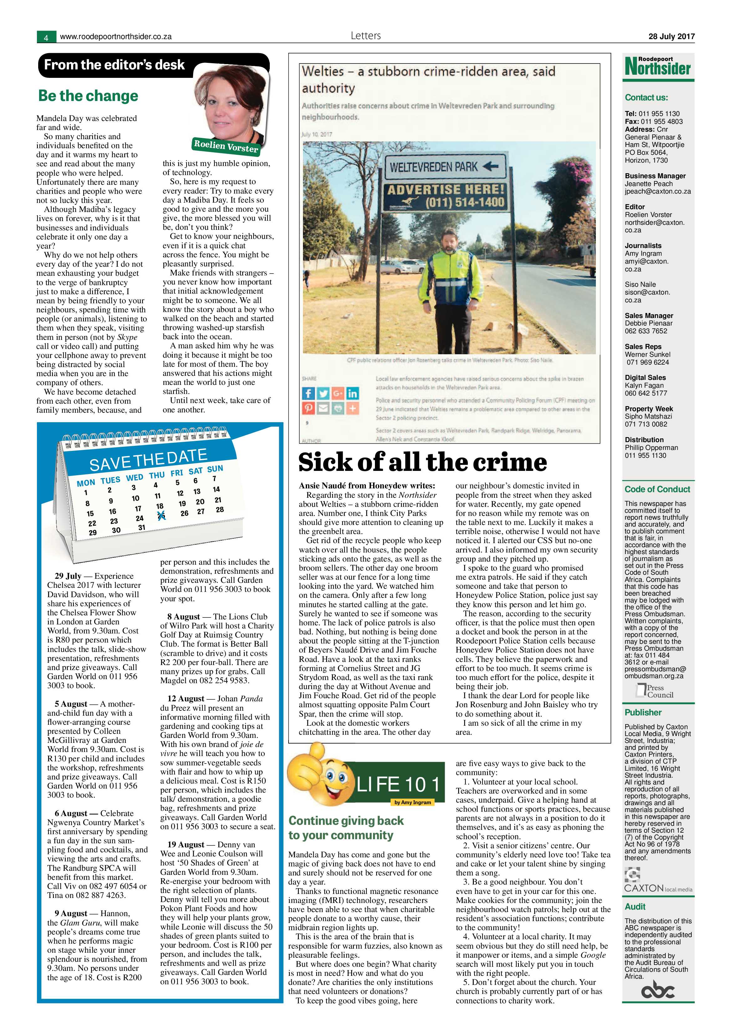 Roodepoort Northsider 28 July 2017 page 4