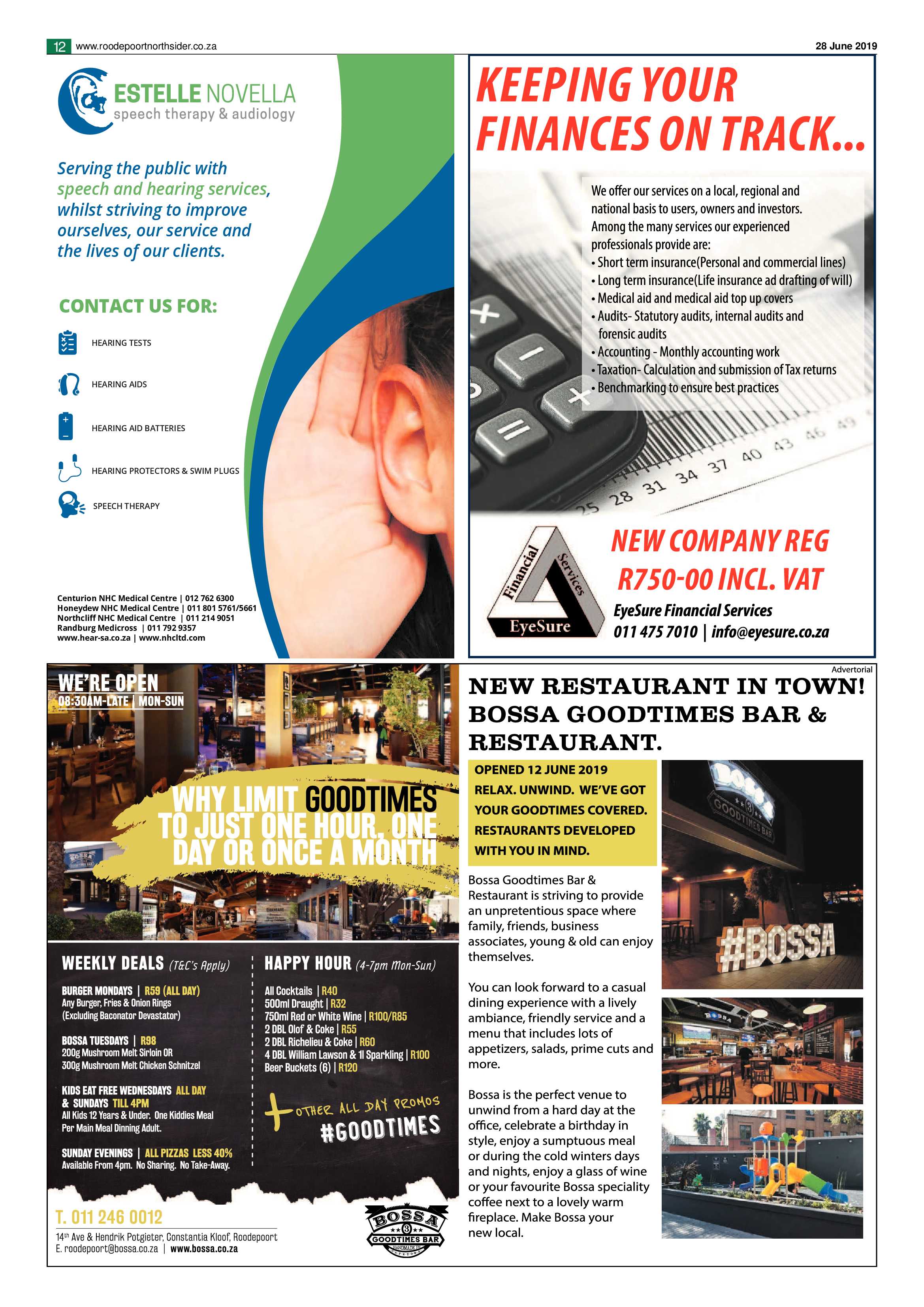 Roodepoort Northsider 28 June 2019 page 12