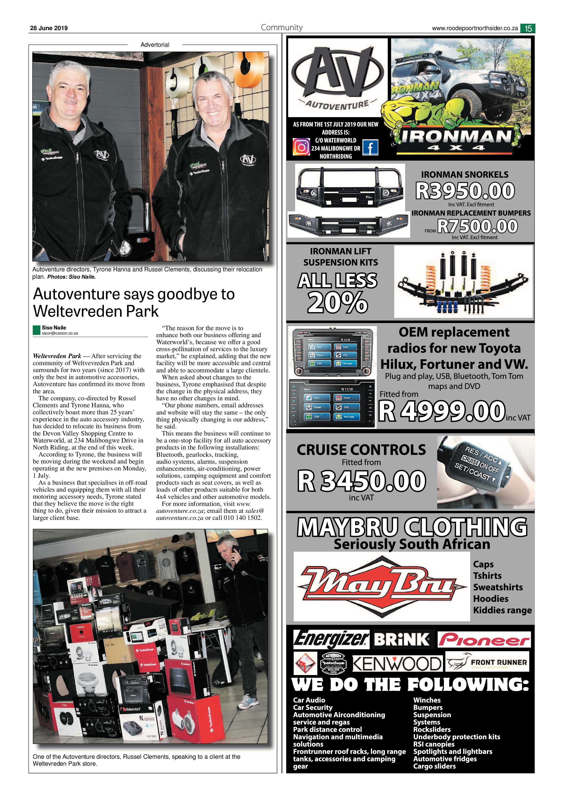 Roodepoort Northsider 28 June 2019 page 15