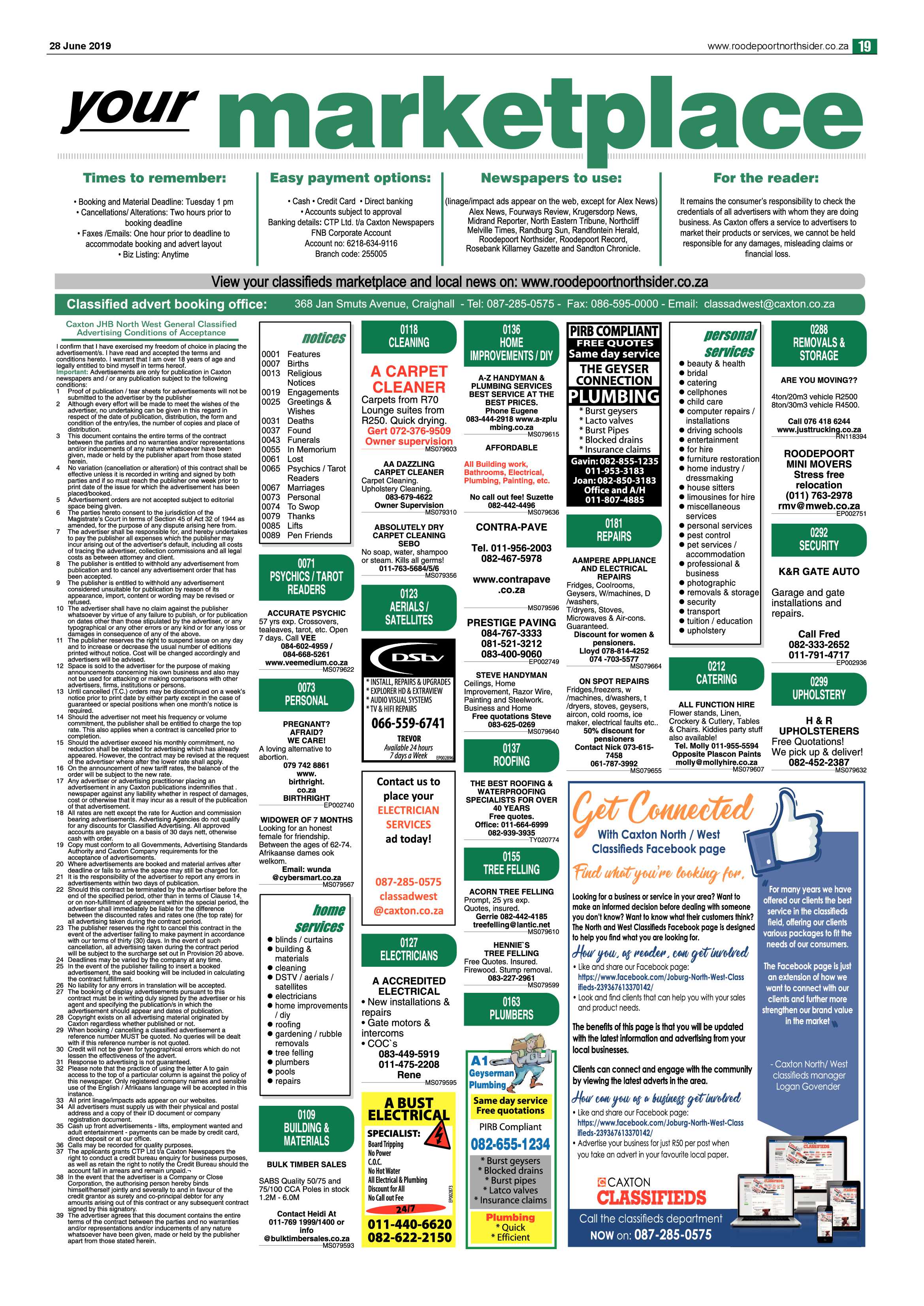 Roodepoort Northsider 28 June 2019 page 19