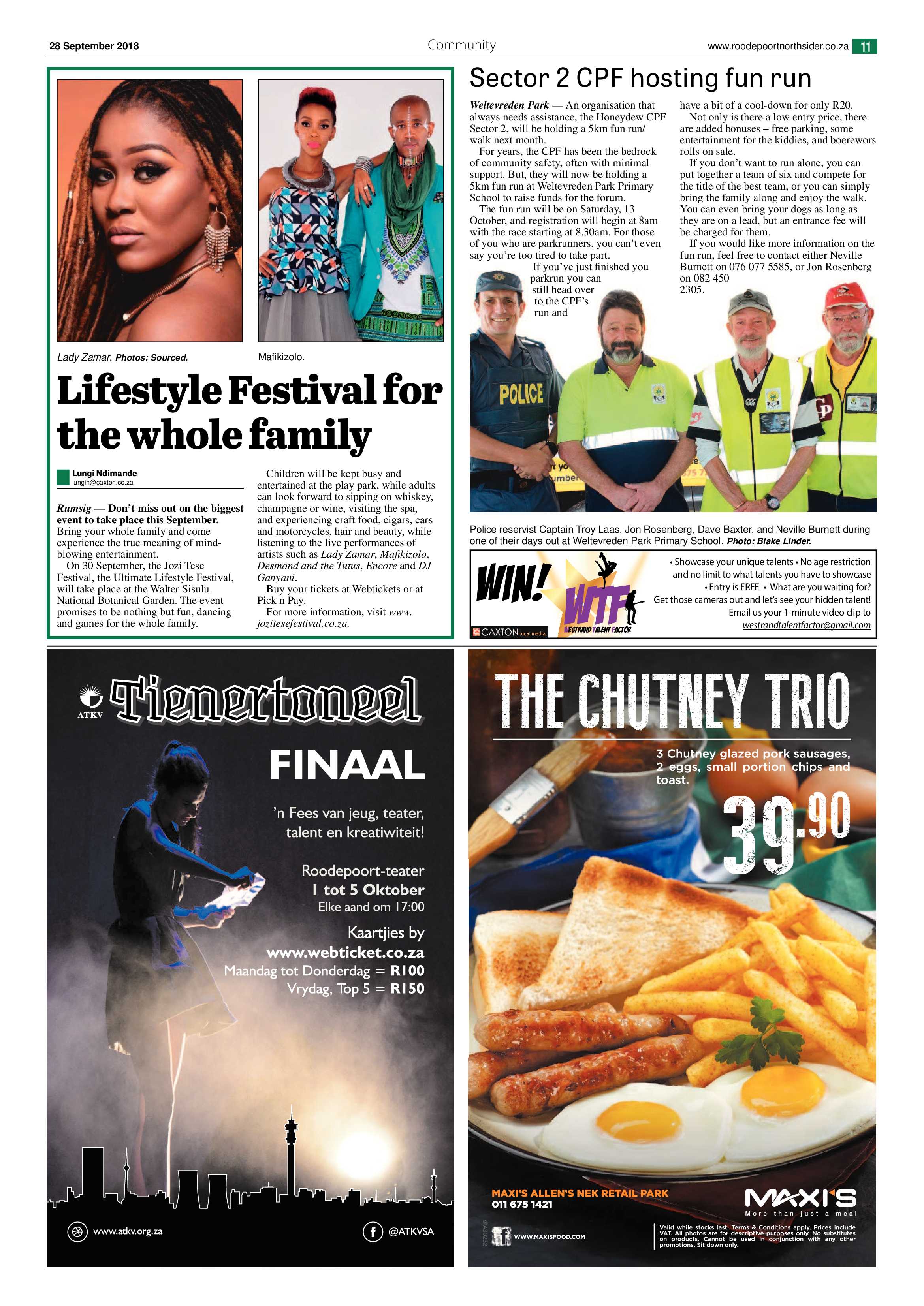 Roodepoort Northsider 28 September 2018 page 11