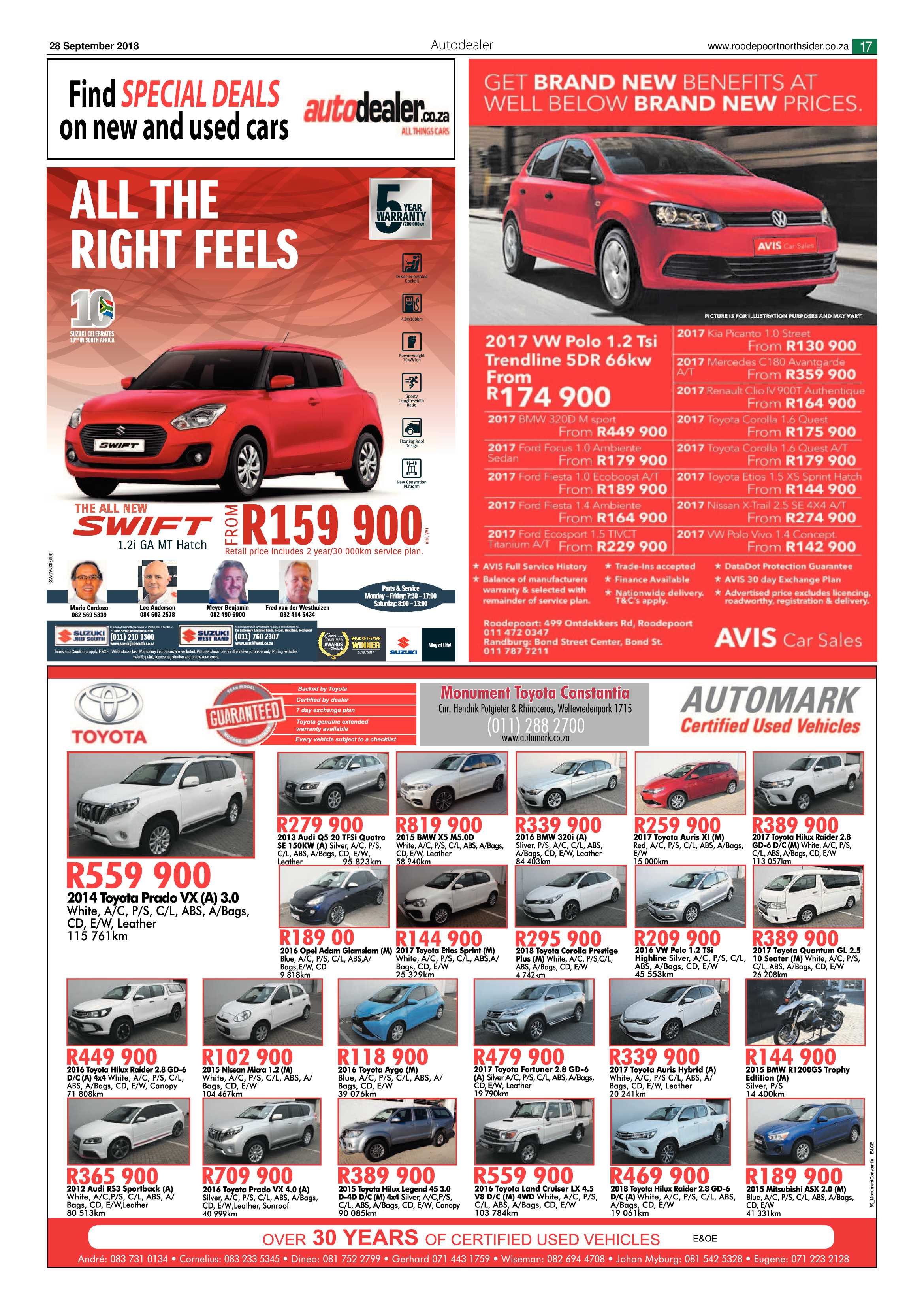 Roodepoort Northsider 28 September 2018 page 17