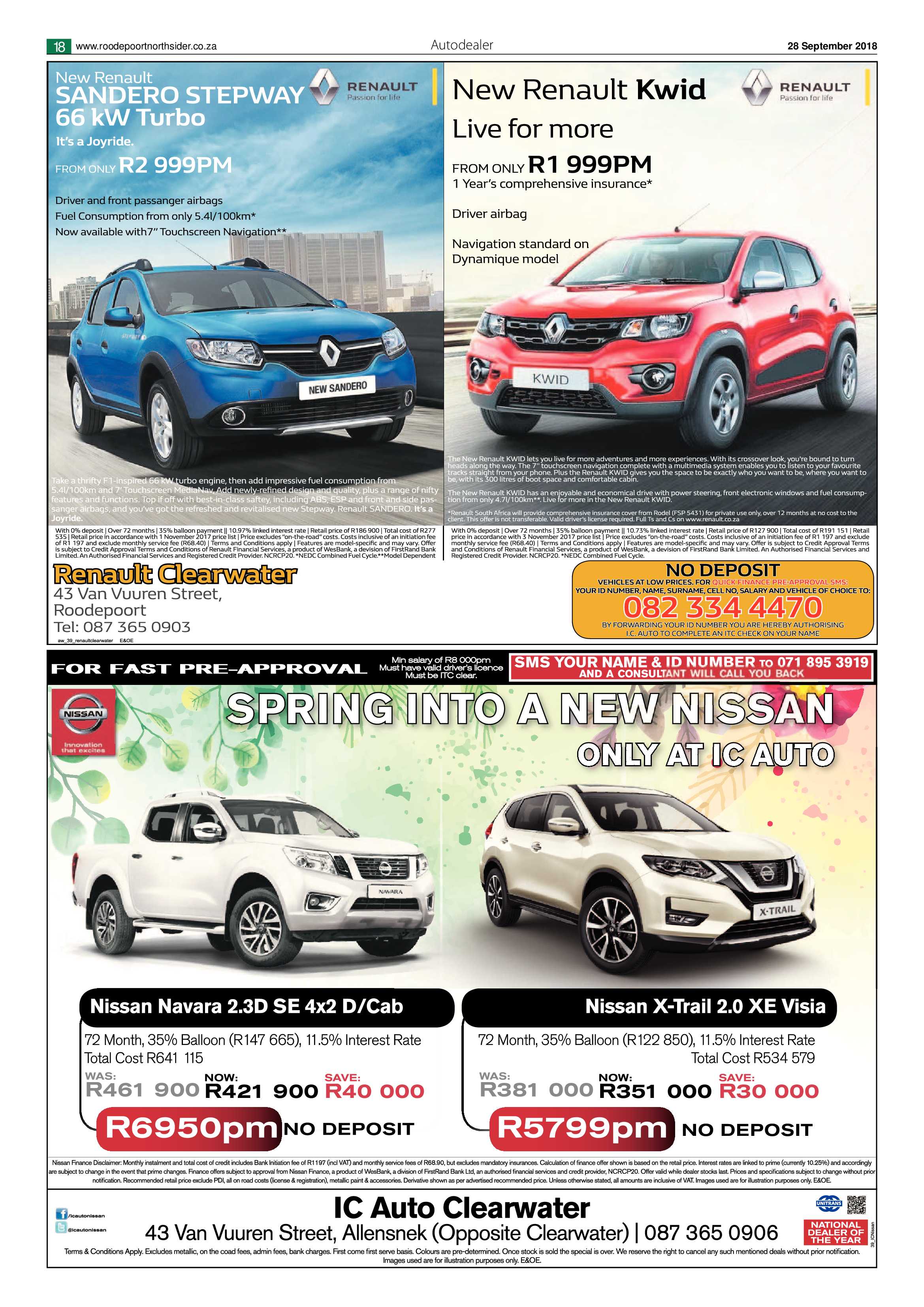 Roodepoort Northsider 28 September 2018 page 18