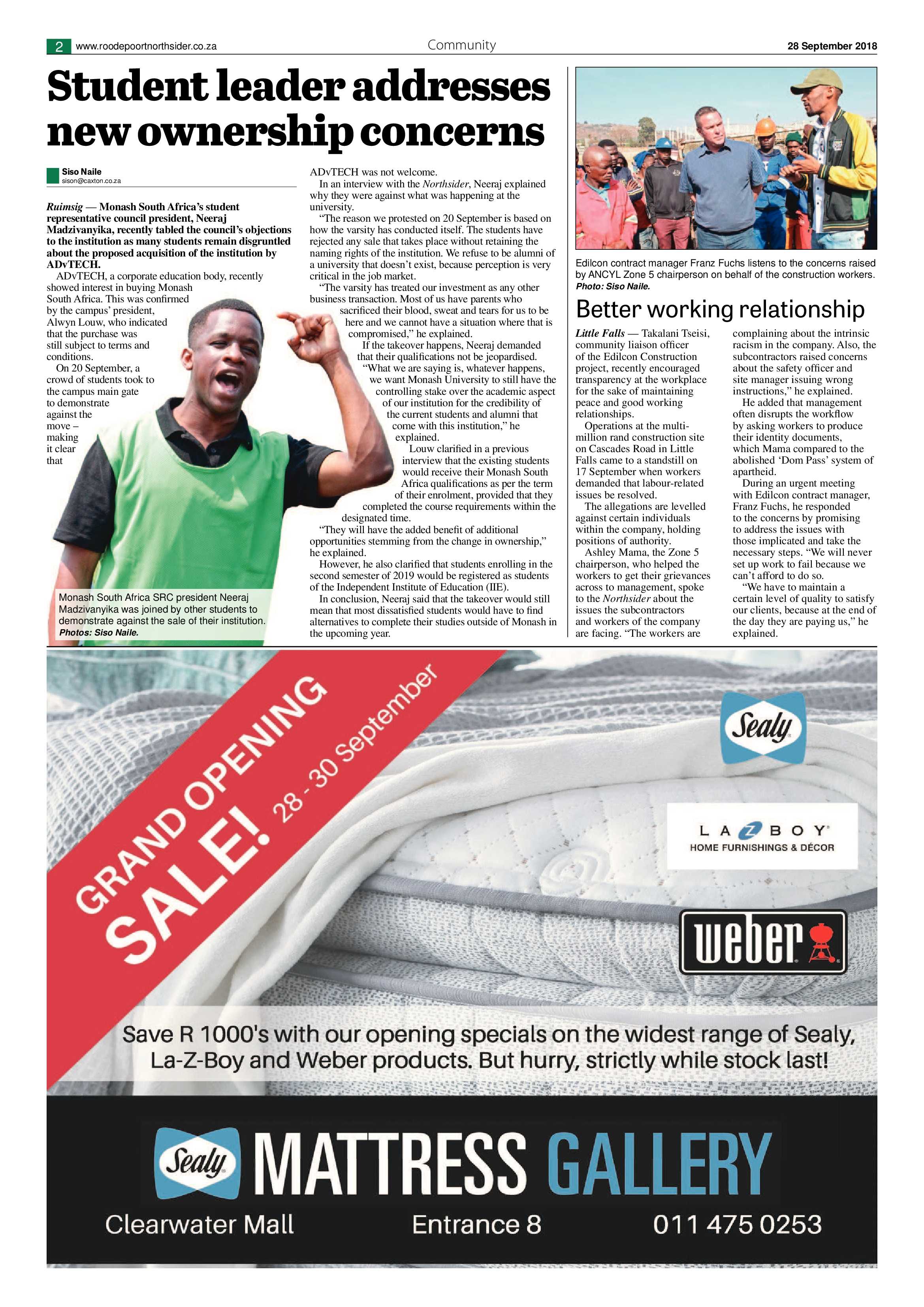 Roodepoort Northsider 28 September 2018 page 2