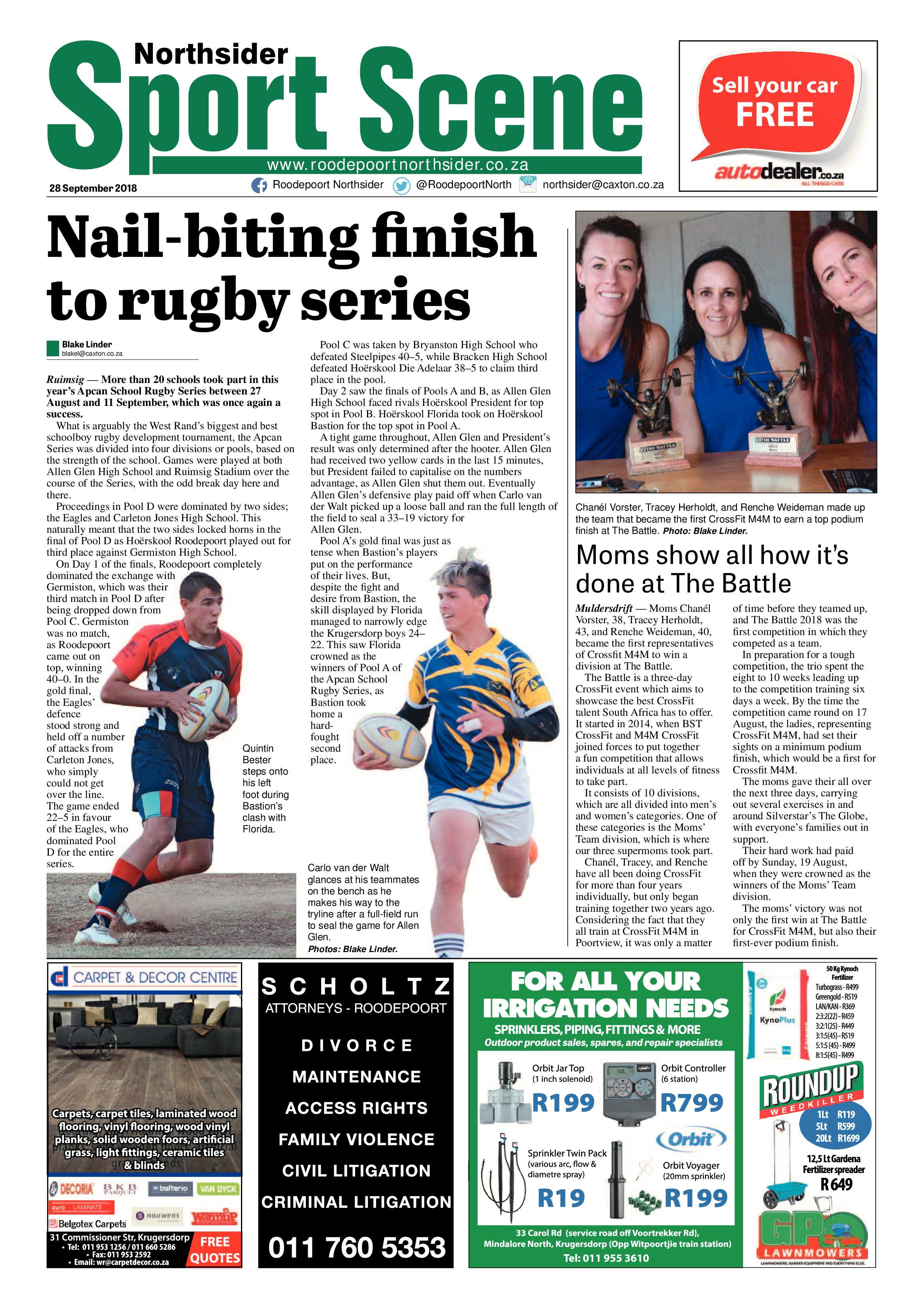 Roodepoort Northsider 28 September 2018 page 20