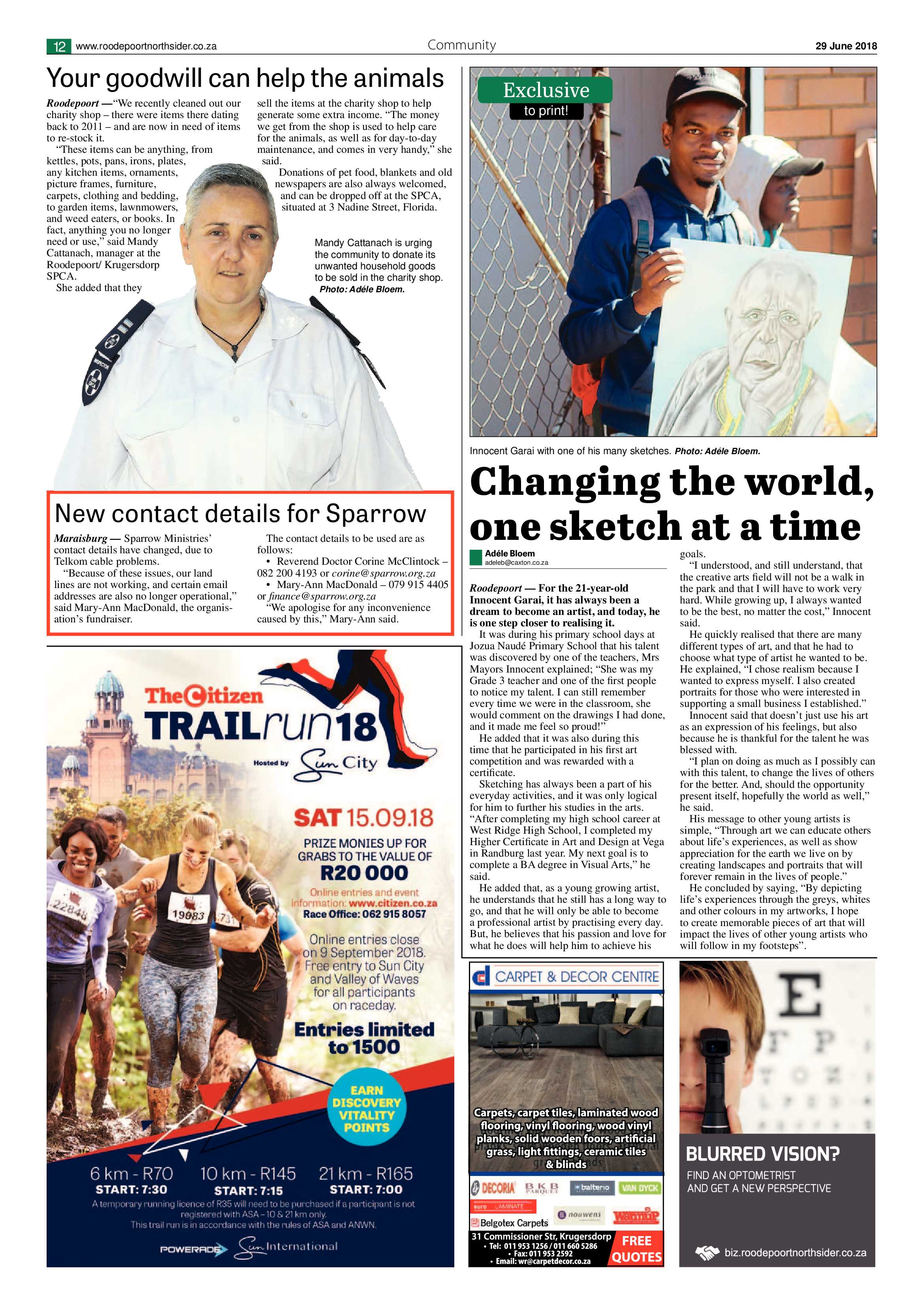Roodepoort Northsider 29 June 2018 page 12