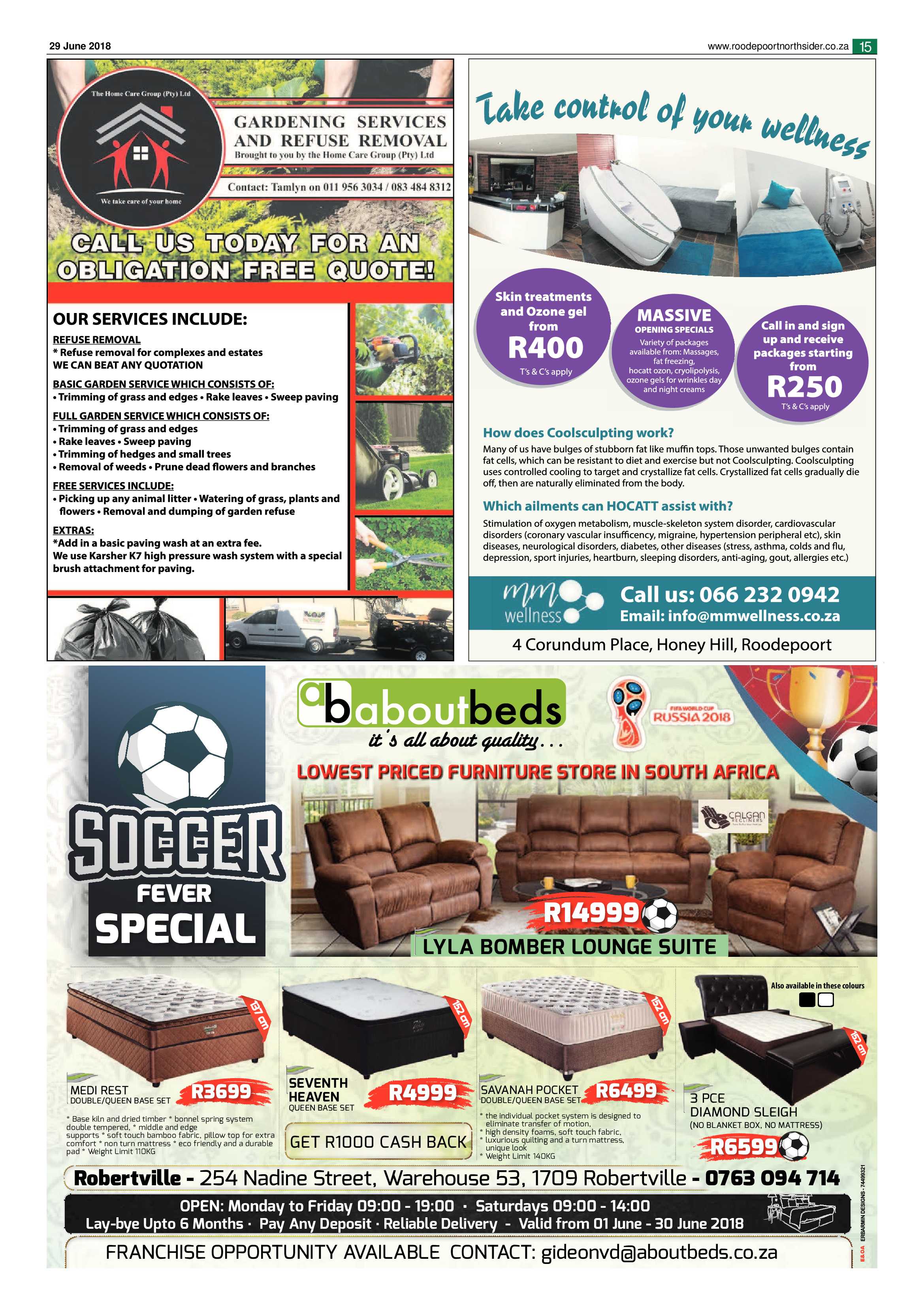 Roodepoort Northsider 29 June 2018 page 15