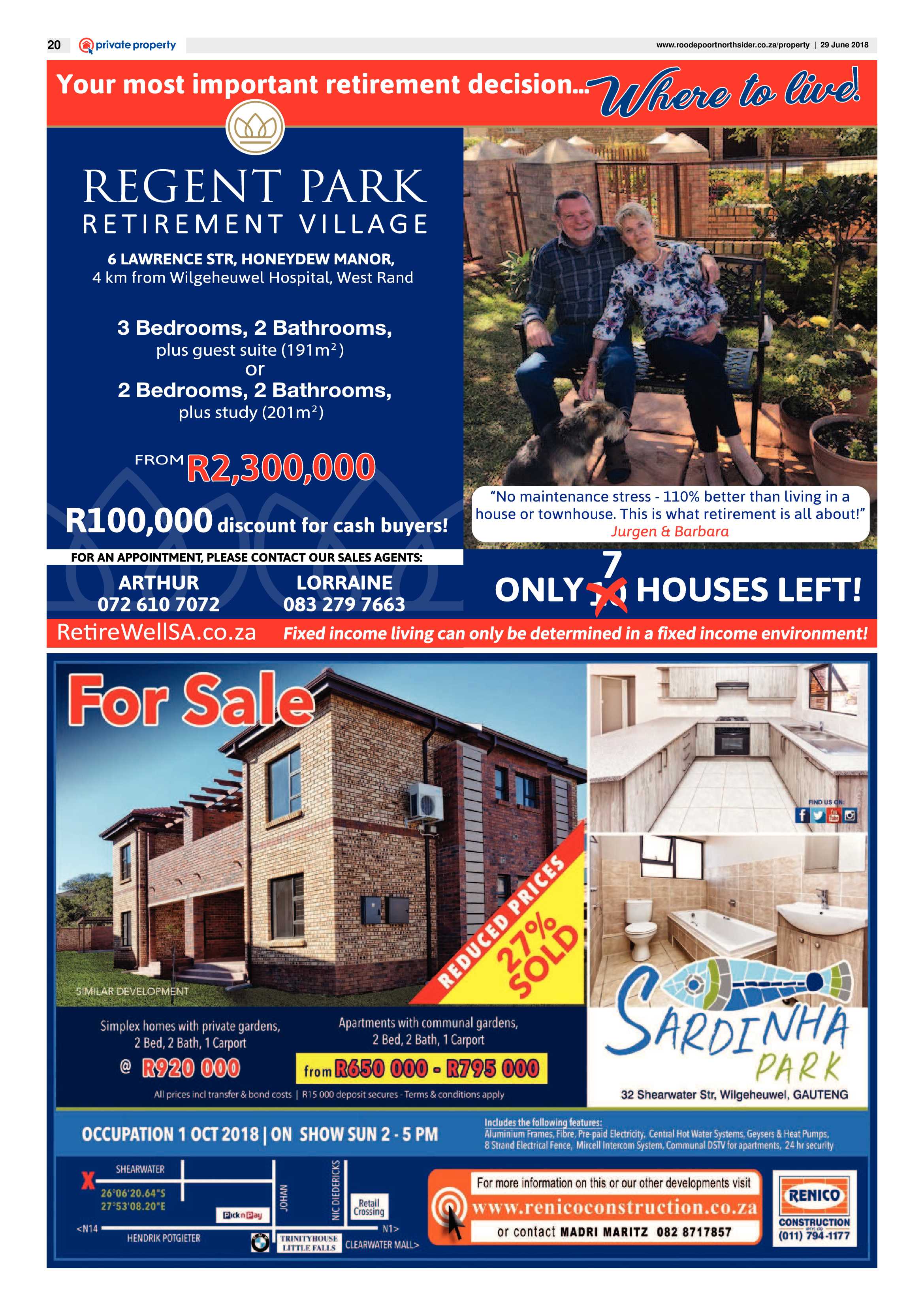 Roodepoort Northsider 29 June 2018 page 20