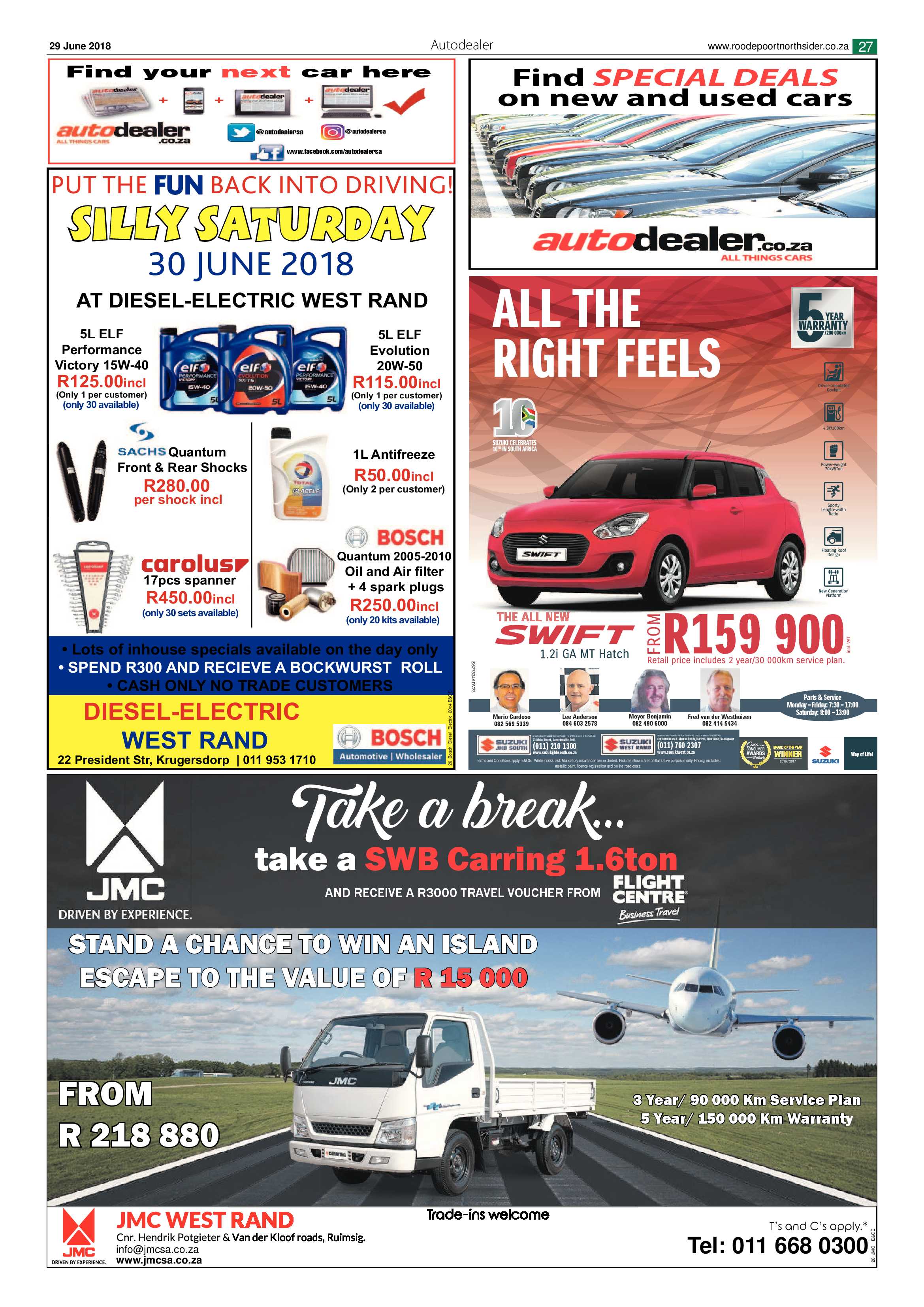 Roodepoort Northsider 29 June 2018 page 27