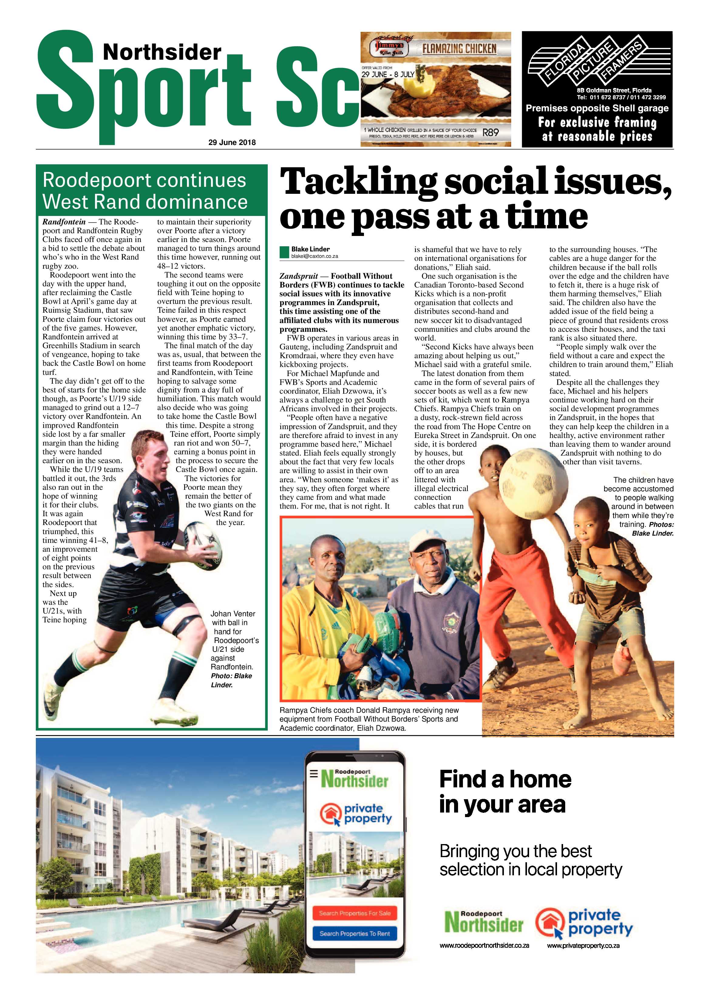 Roodepoort Northsider 29 June 2018 page 28