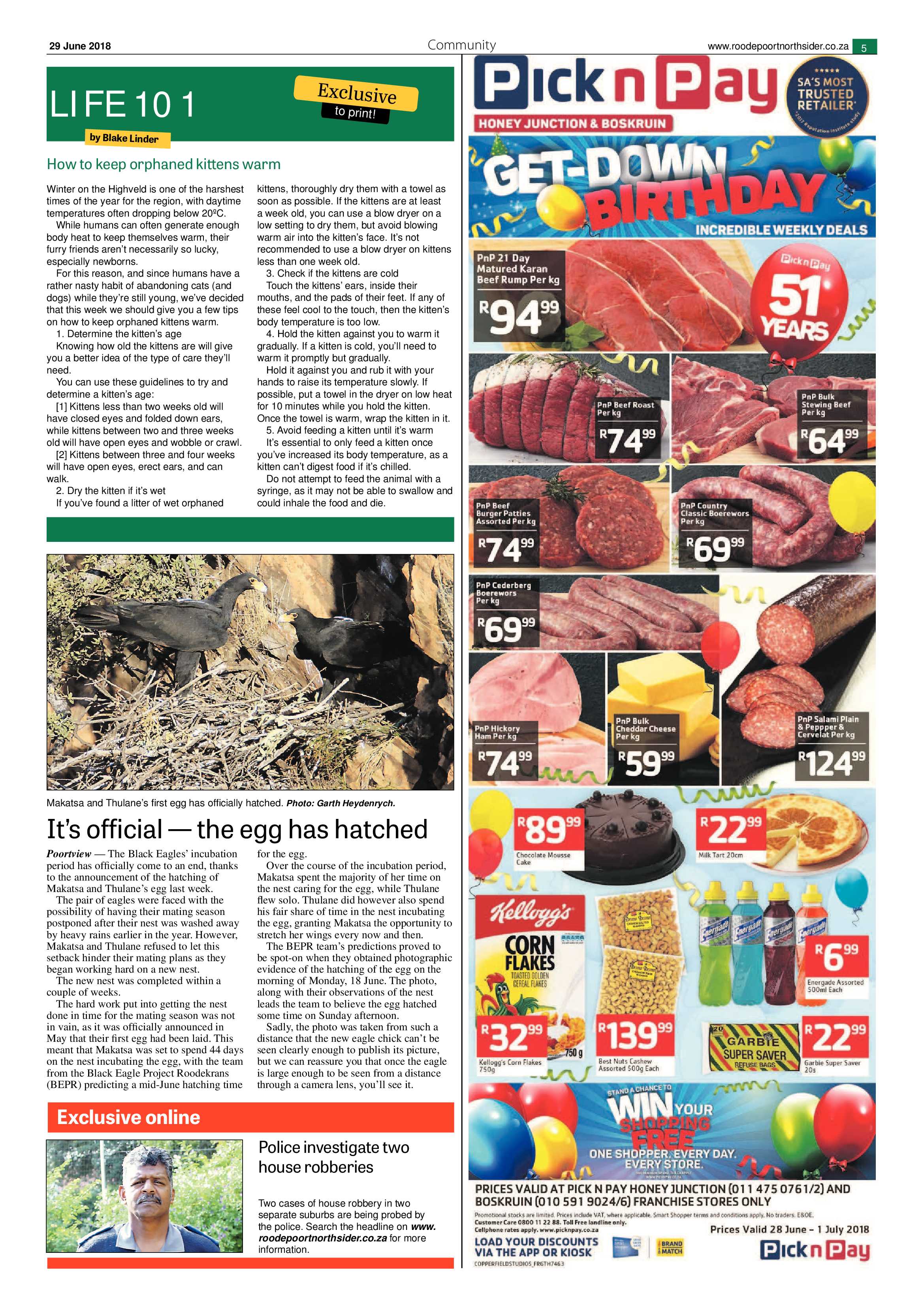 Roodepoort Northsider 29 June 2018 page 5