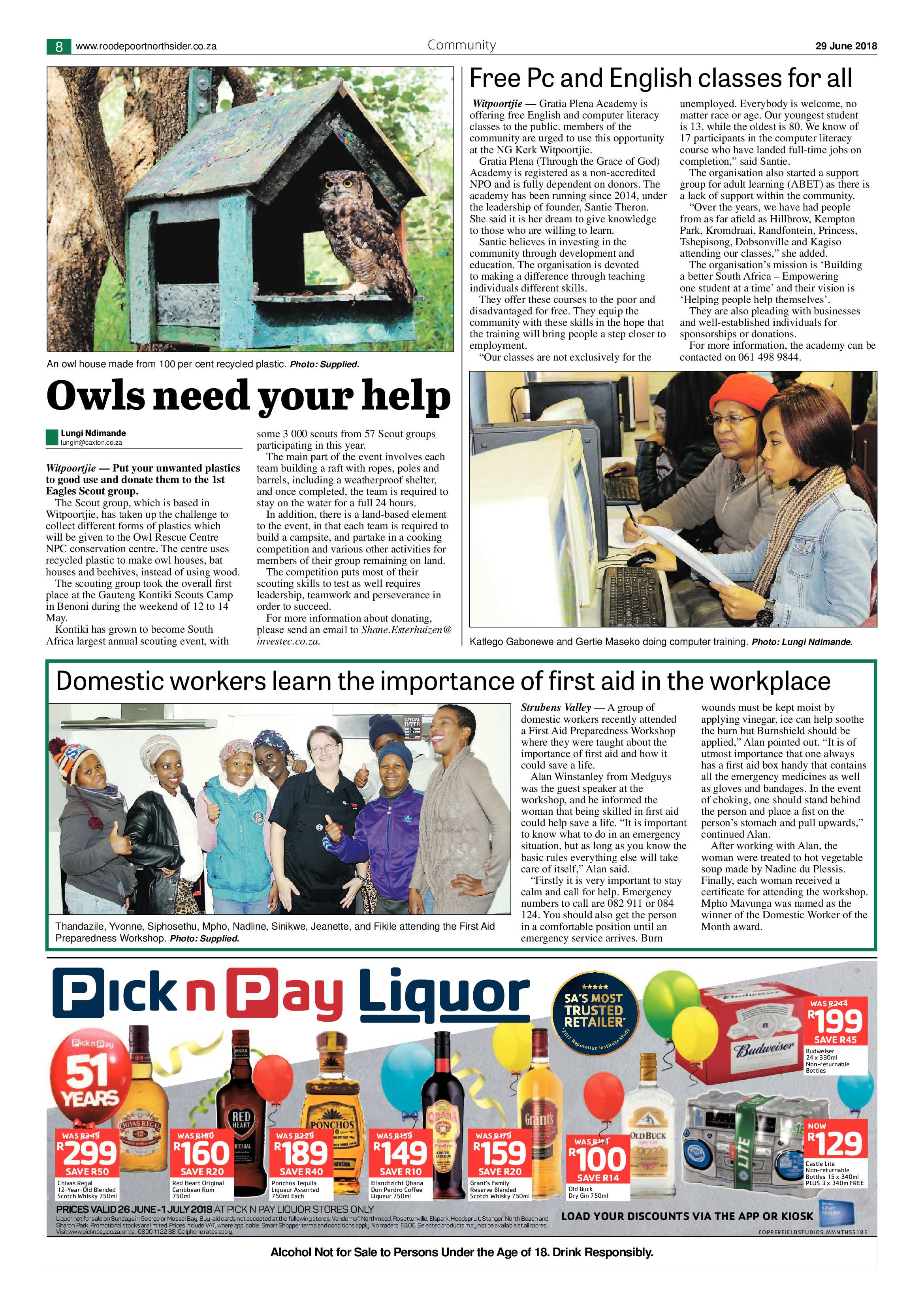 Roodepoort Northsider 29 June 2018 page 8