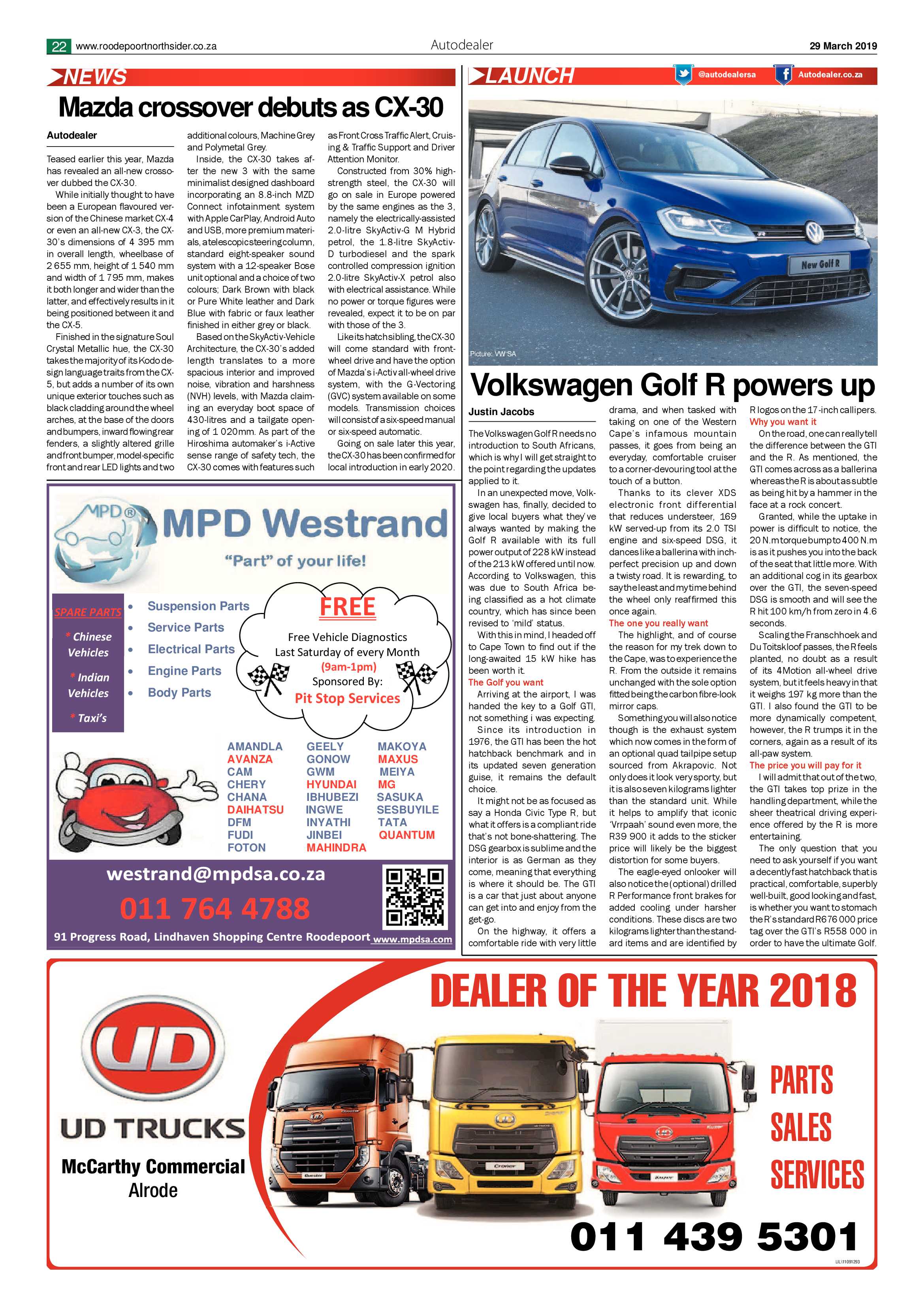Roodepoort Northsider 29 March 2019 page 22