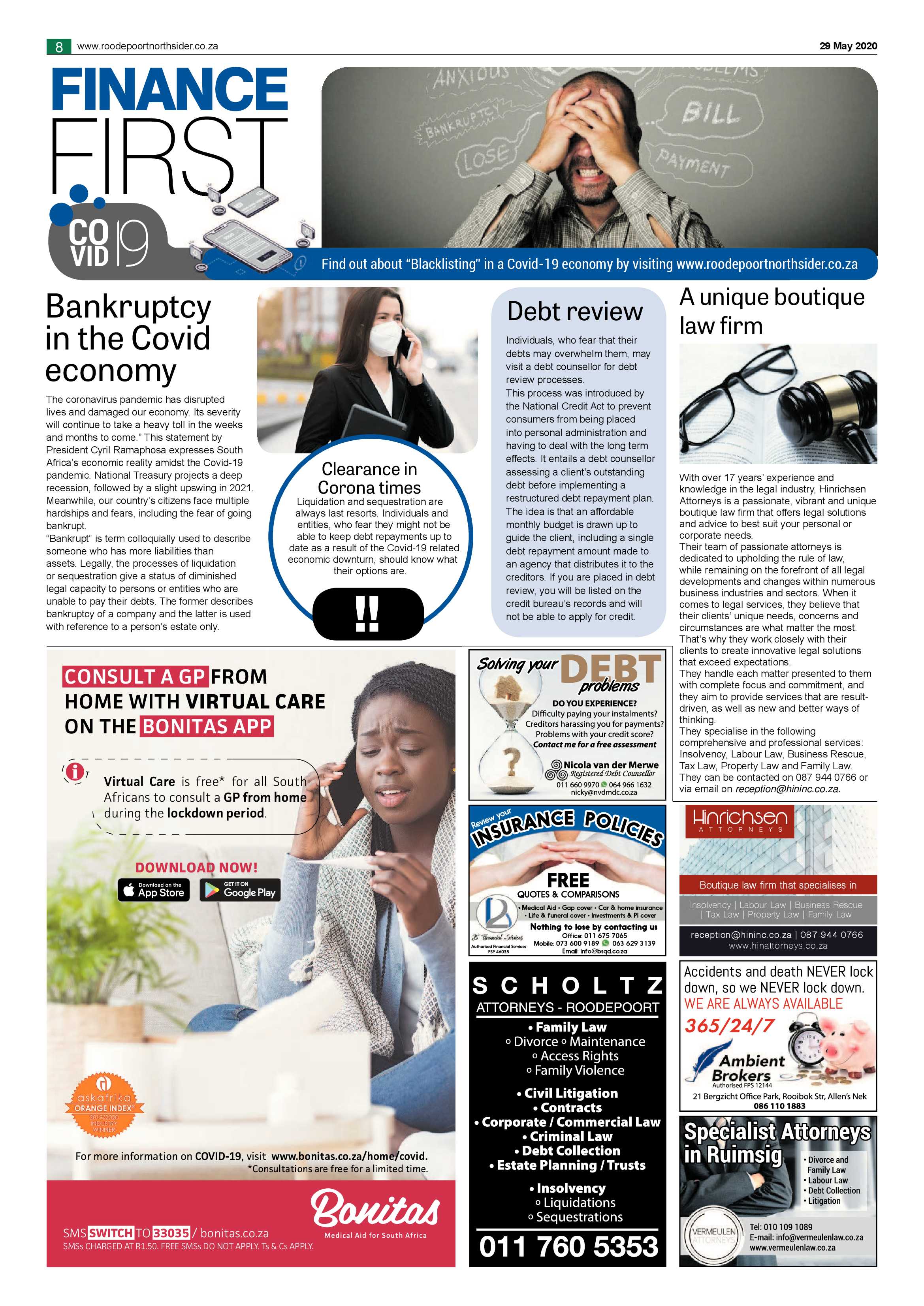 Roodepoort Northsider 29 May 2020 page 8
