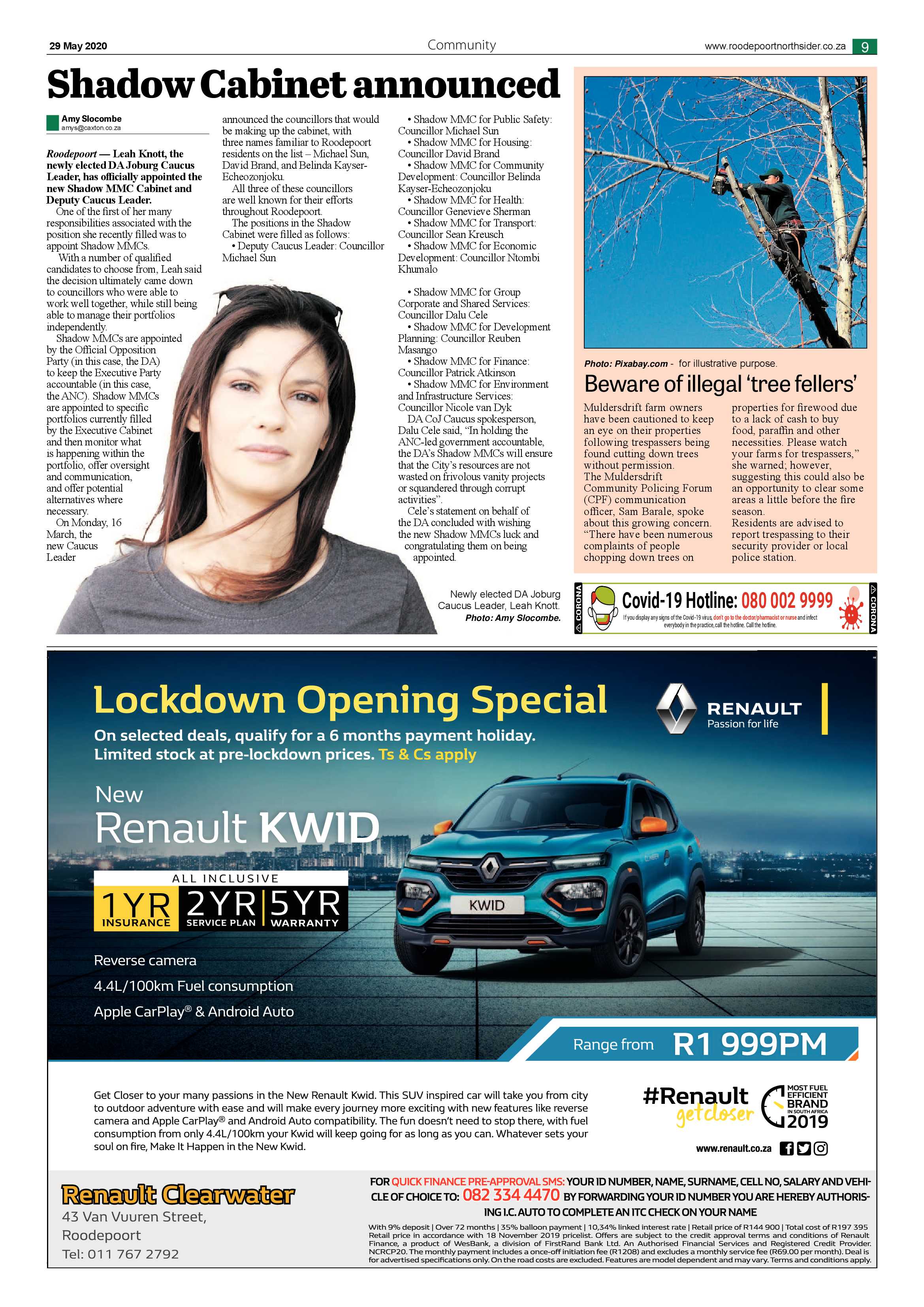 Roodepoort Northsider 29 May 2020 page 9