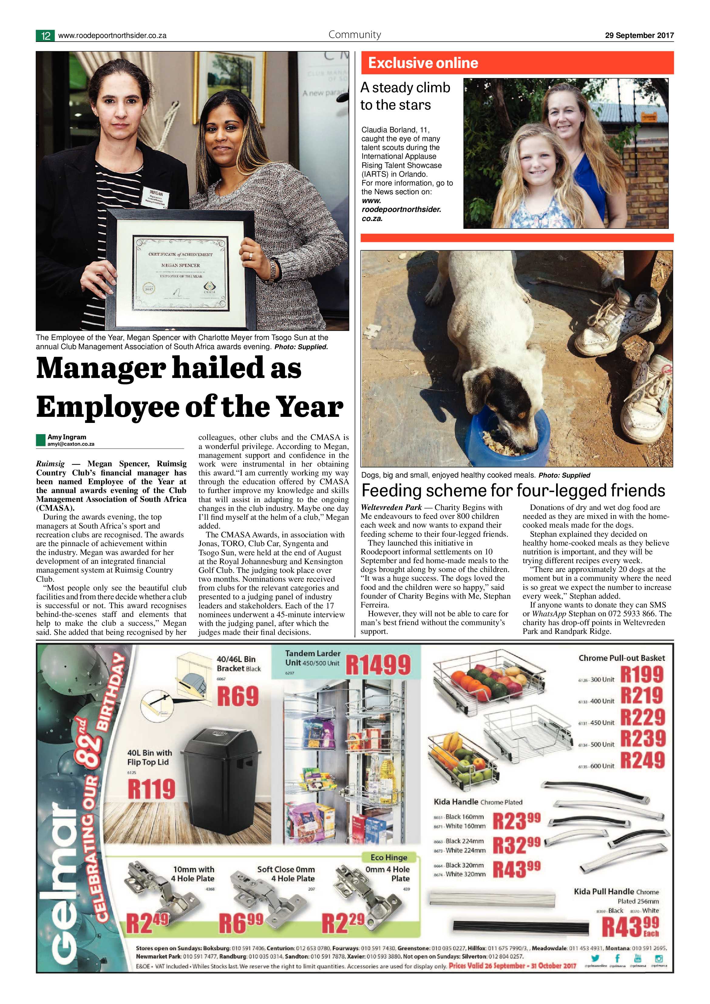 Roodepoort Northsider 29 September 2017 page 12