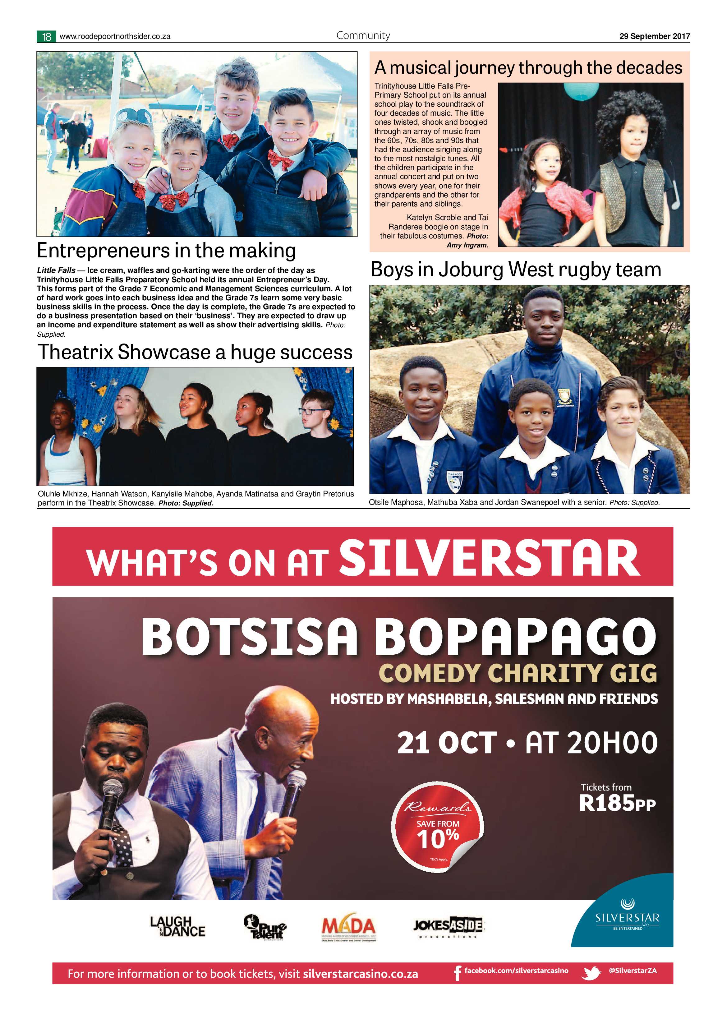 Roodepoort Northsider 29 September 2017 page 18