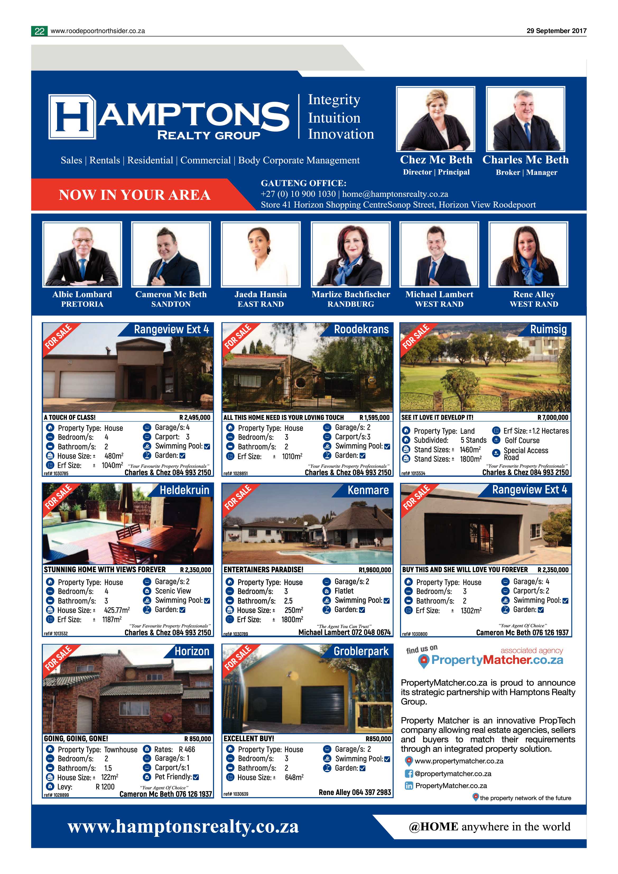 Roodepoort Northsider 29 September 2017 page 22