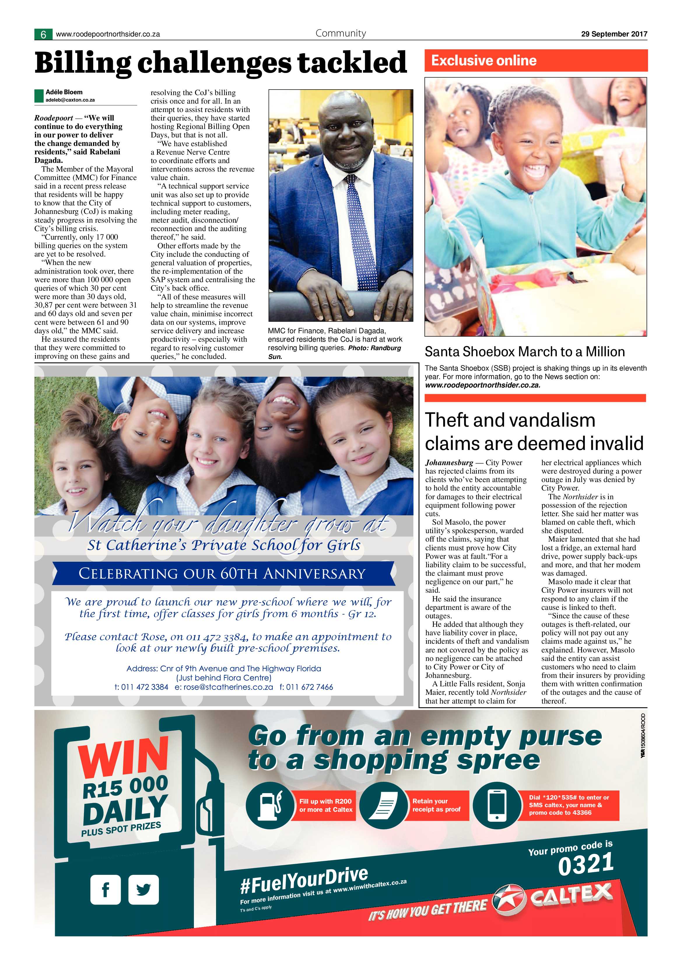 Roodepoort Northsider 29 September 2017 page 6