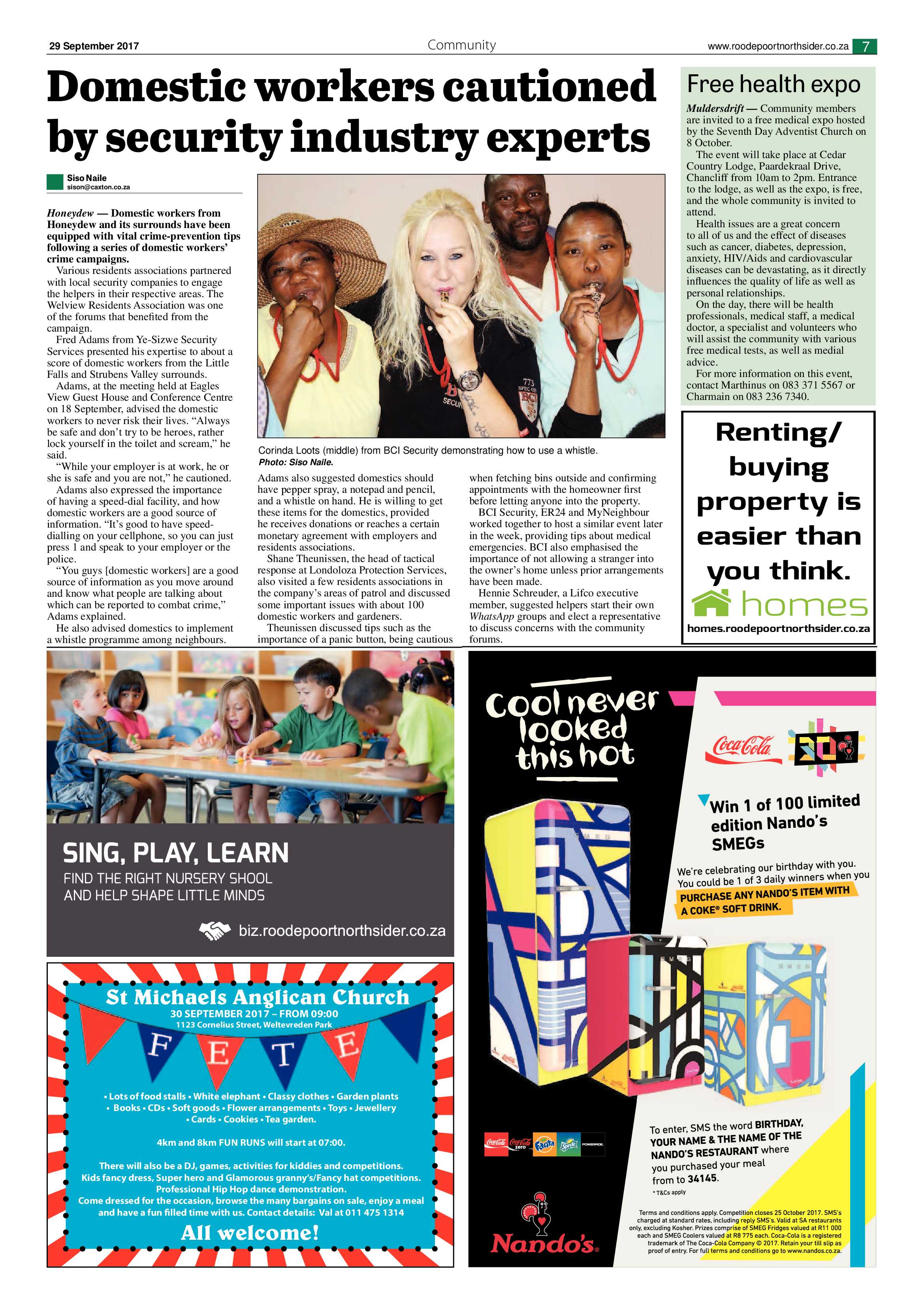Roodepoort Northsider 29 September 2017 page 7