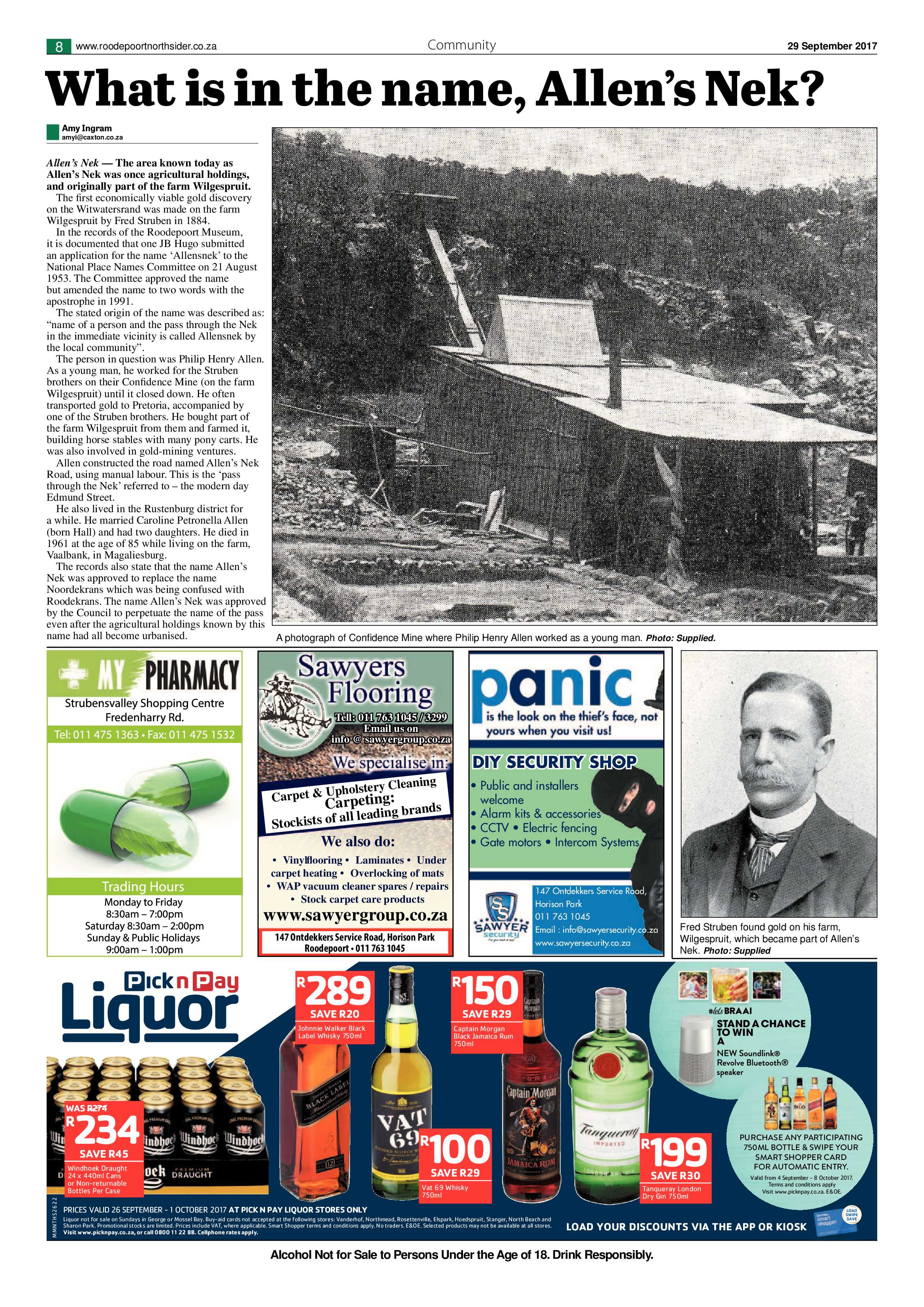 Roodepoort Northsider 29 September 2017 page 8