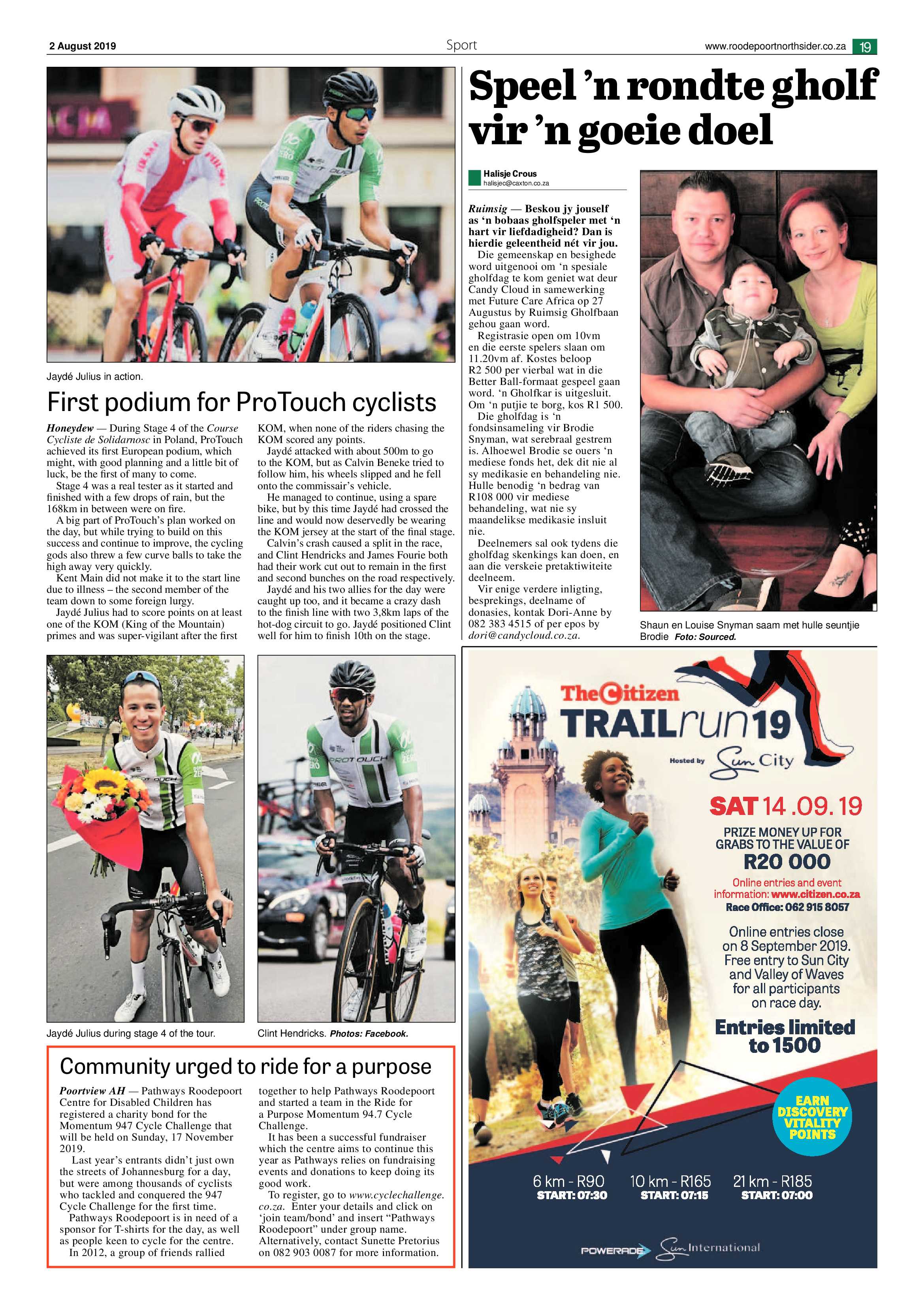 Roodepoort Northsider 2 August 2019 page 19