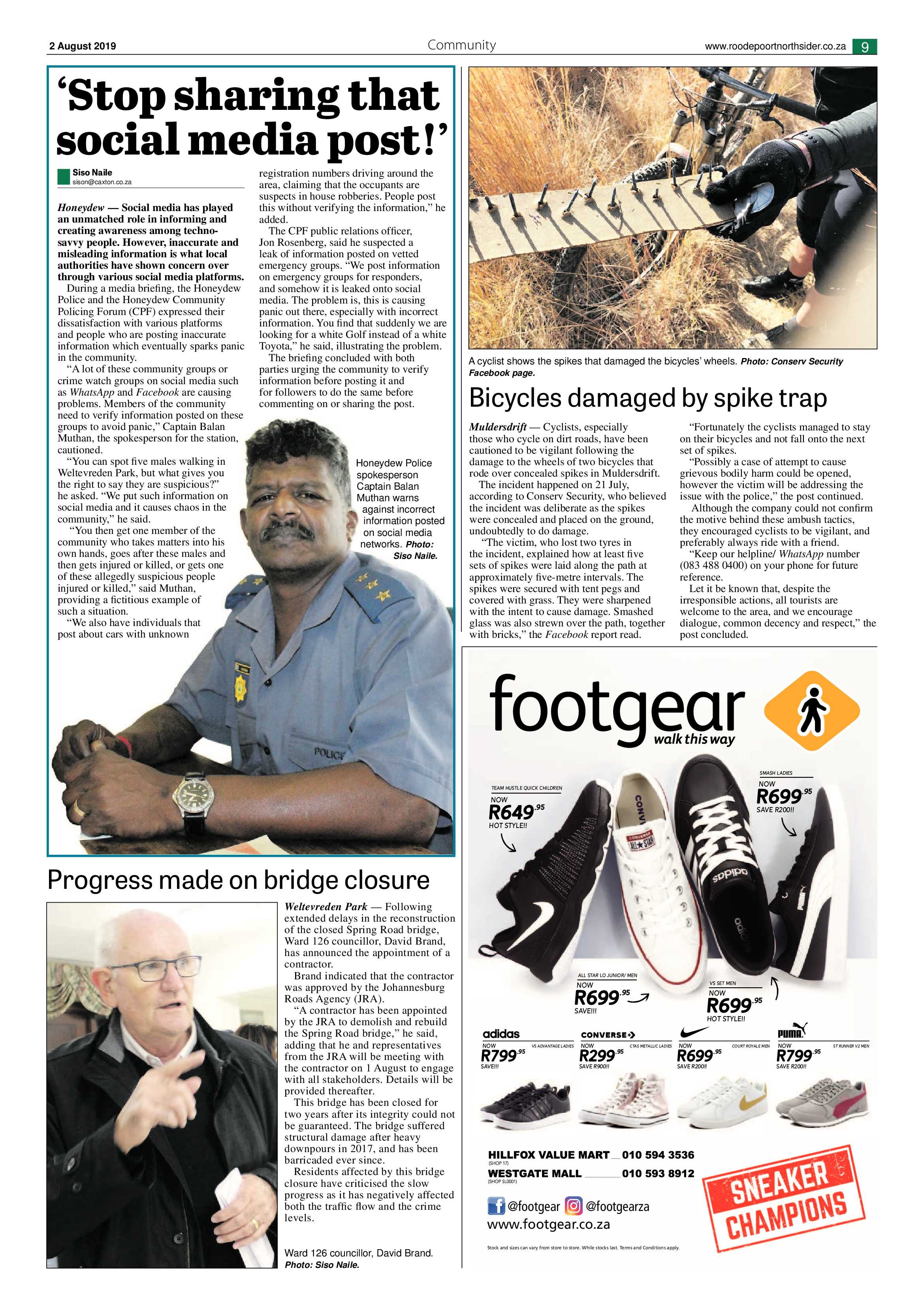 Roodepoort Northsider 2 August 2019 page 9
