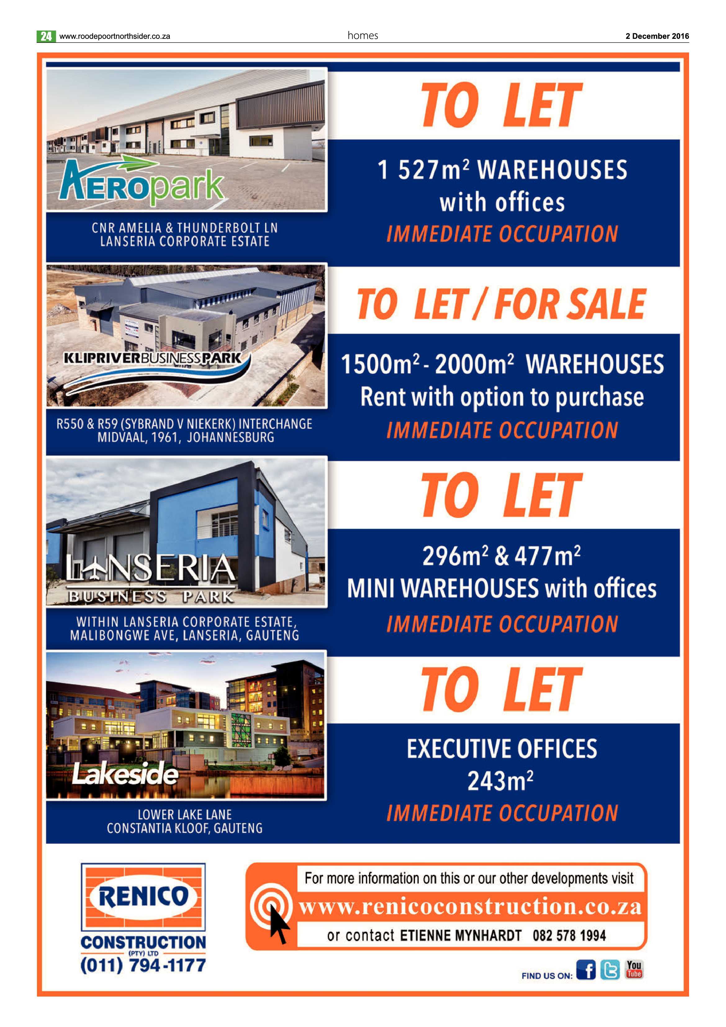 Roodepoort Northsider 2 December 2016 page 24