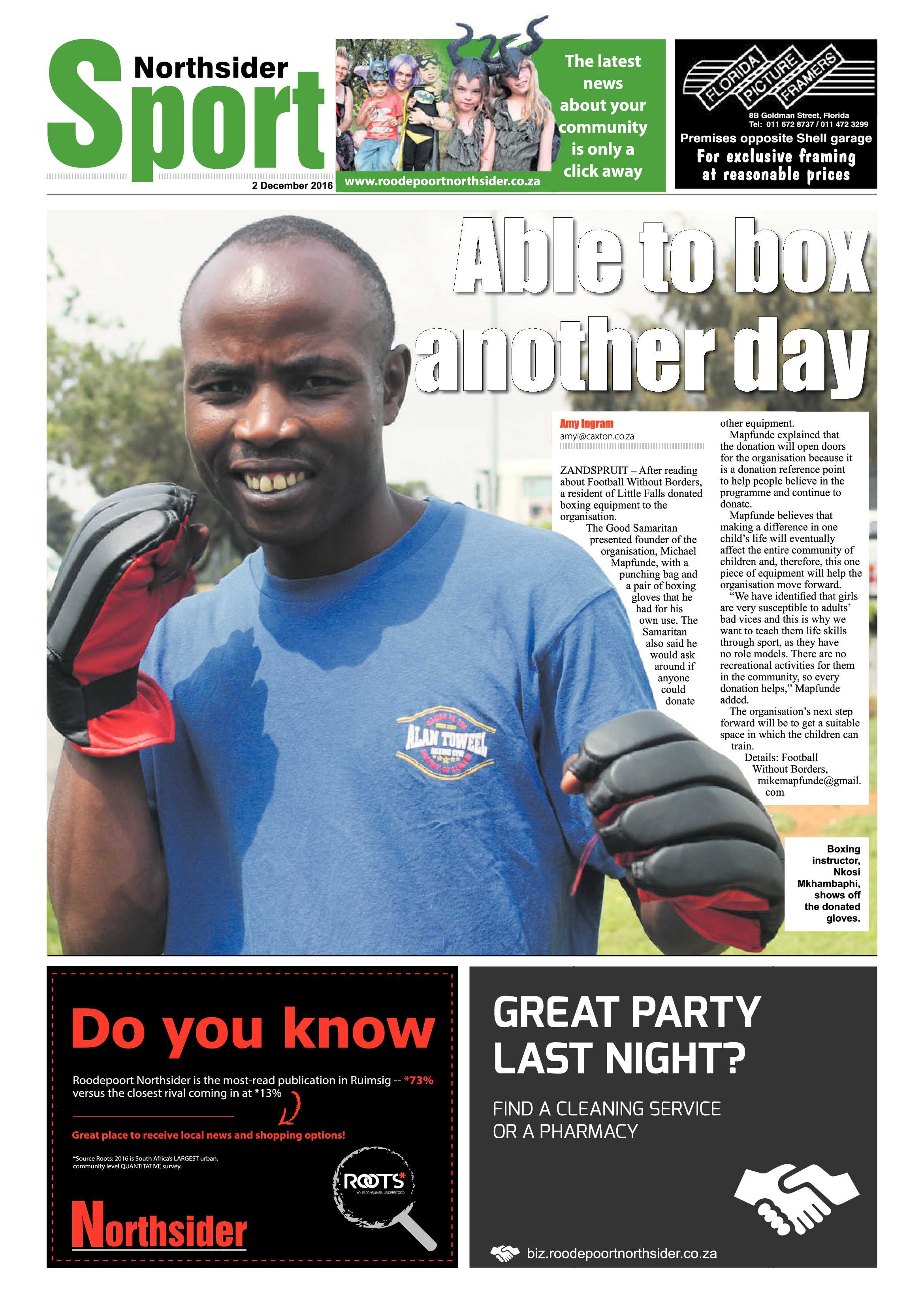 Roodepoort Northsider 2 December 2016 page 28