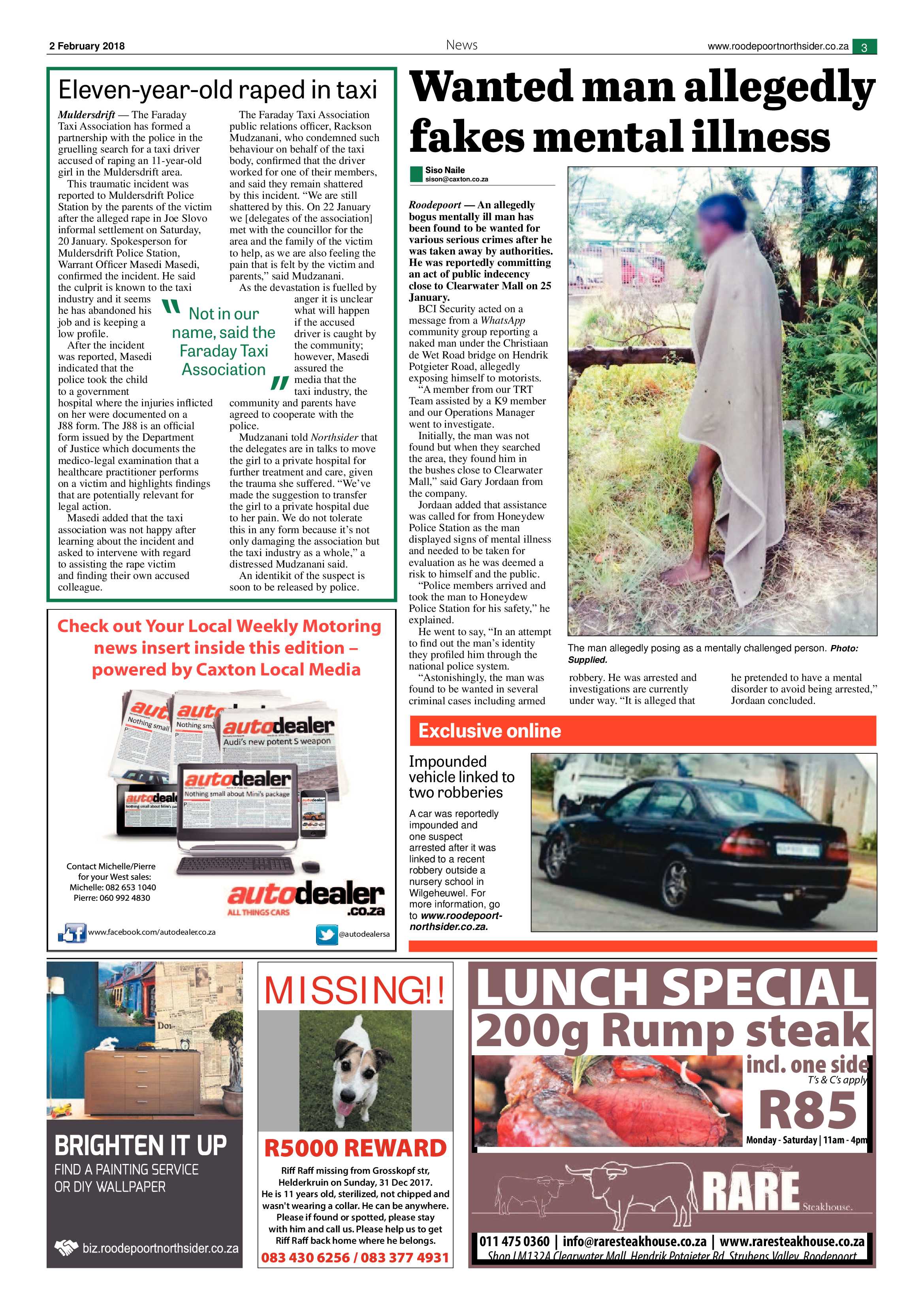 Roodepoort Northsider 2 February 2018 page 3