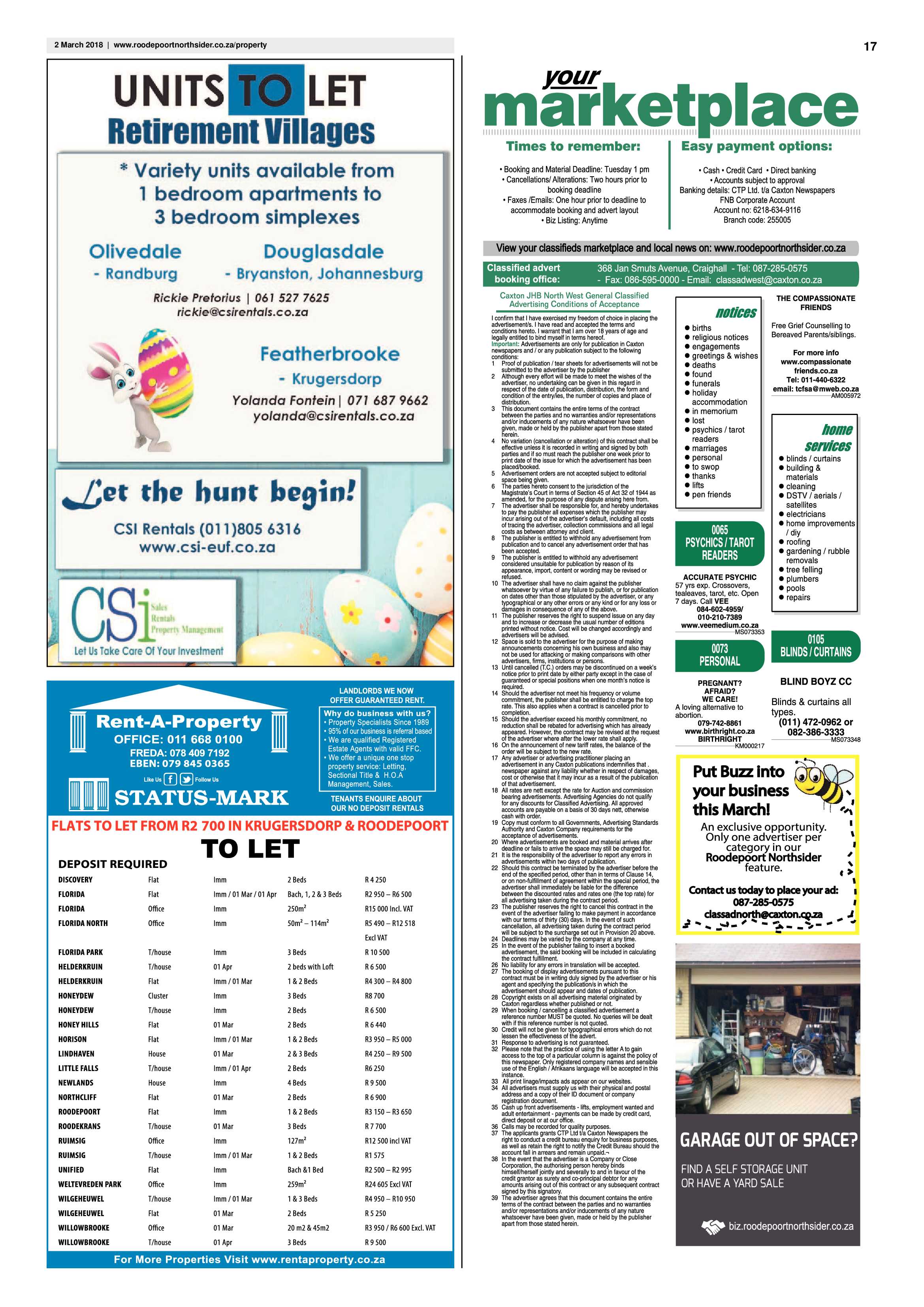 Roodepoort Northsider 2 March 2018 page 17