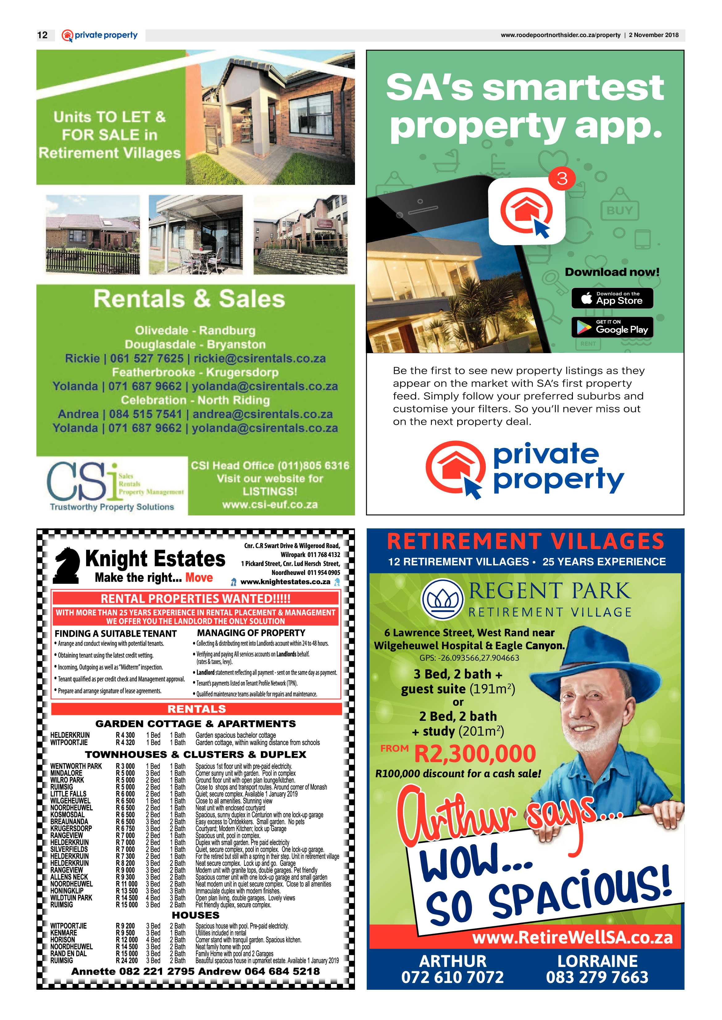 Roodepoort Northsider 2 November 2018 page 12