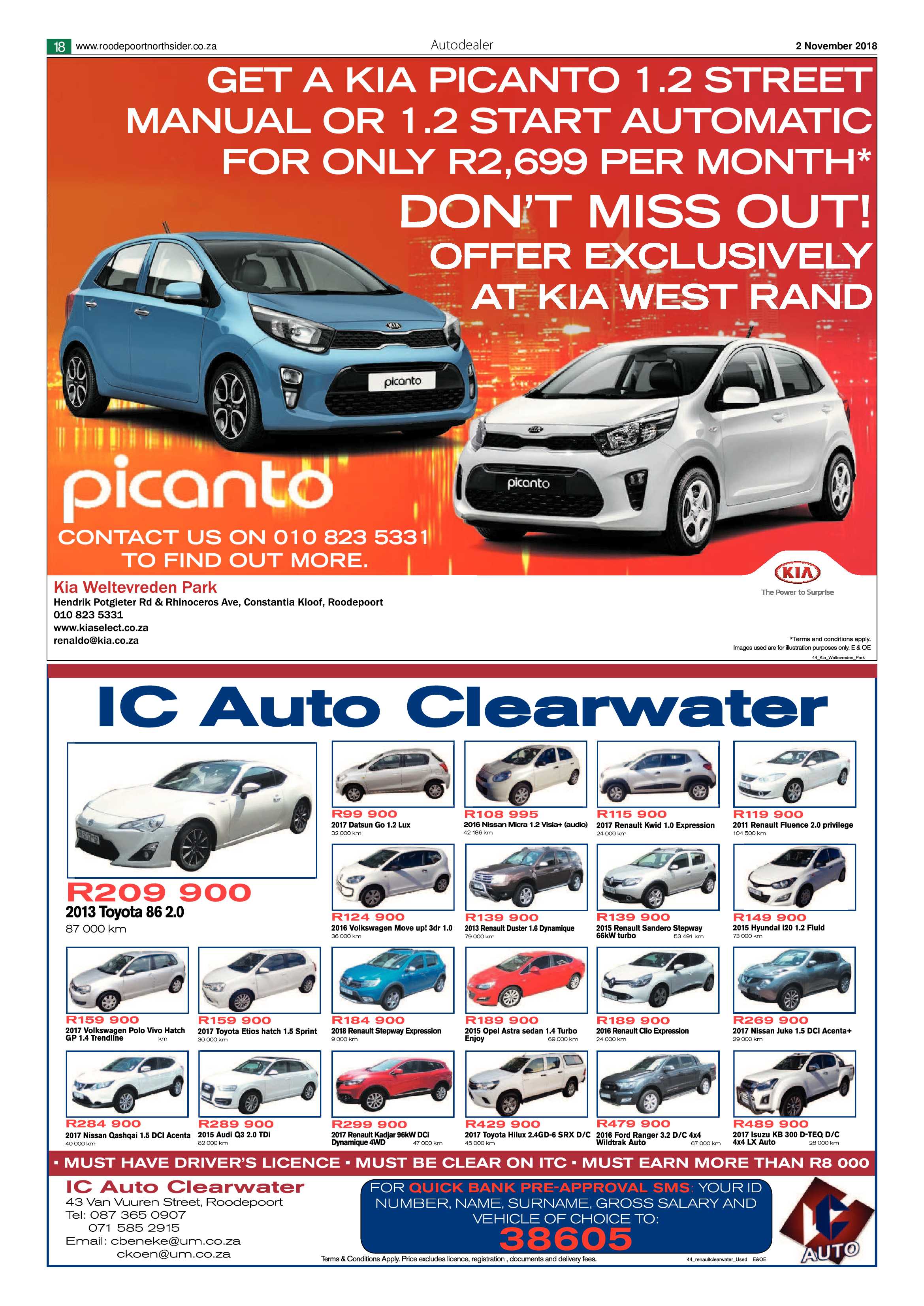 Roodepoort Northsider 2 November 2018 page 18