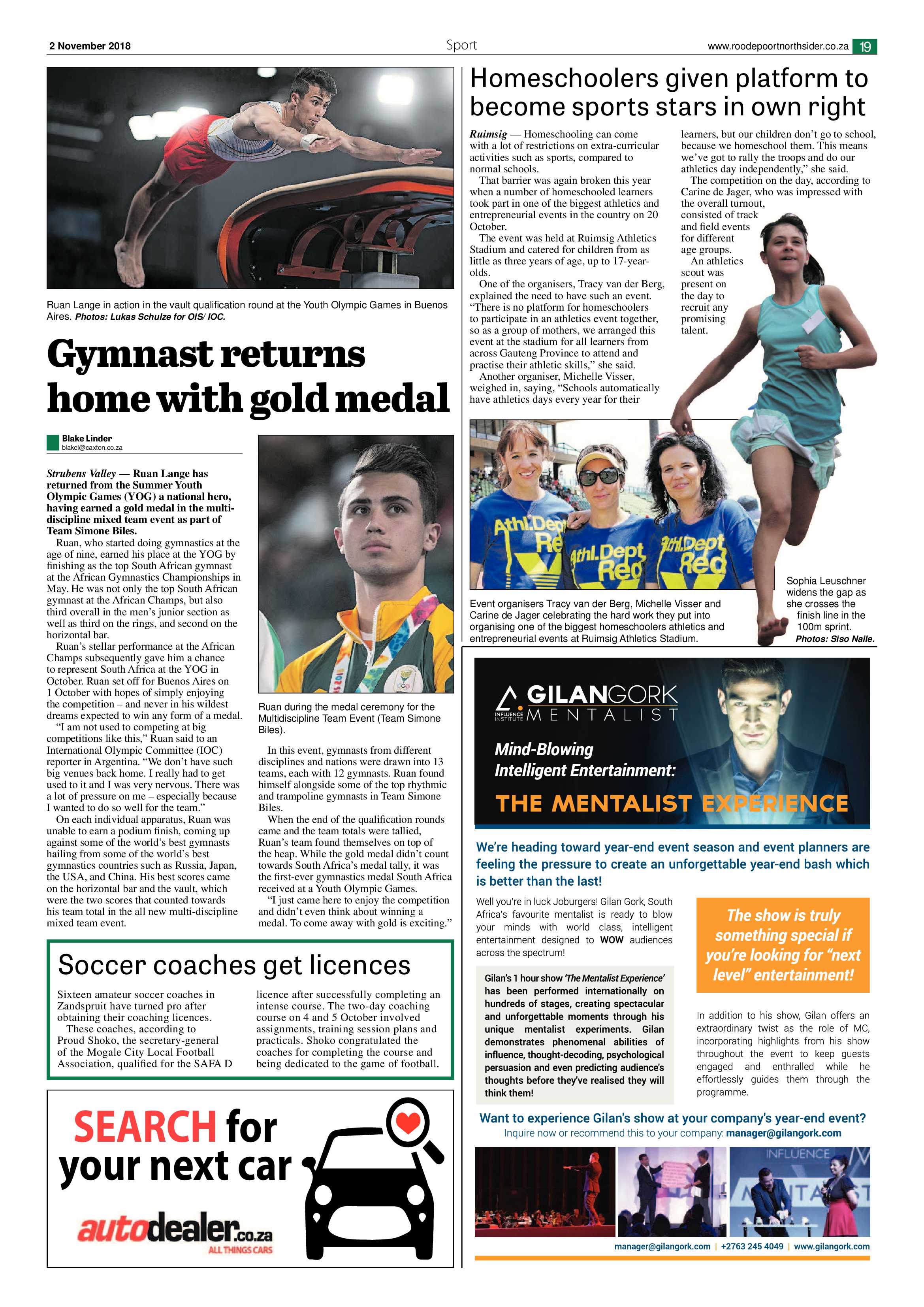 Roodepoort Northsider 2 November 2018 page 19