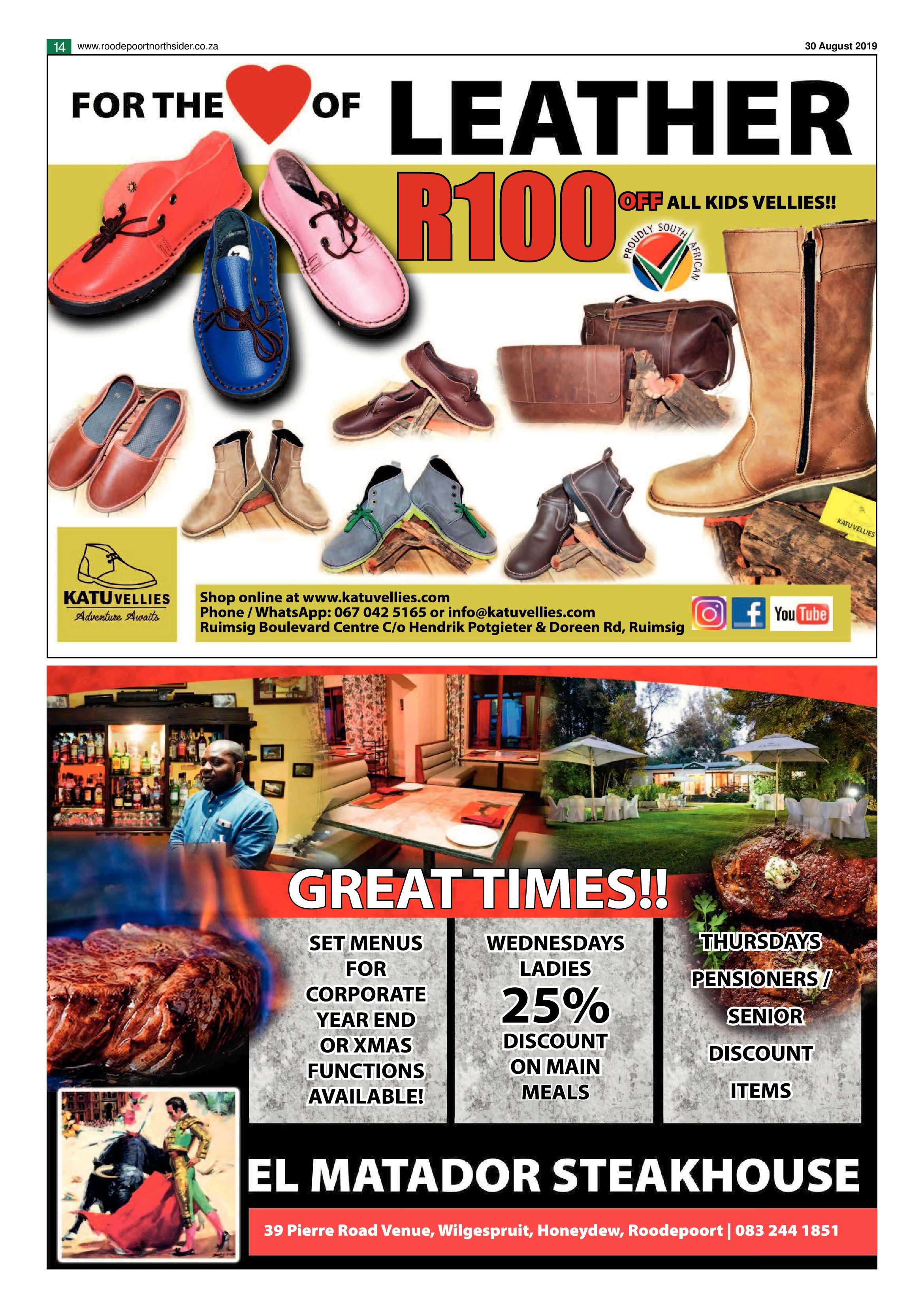 Roodepoort Northsider 30 August 2019 page 14