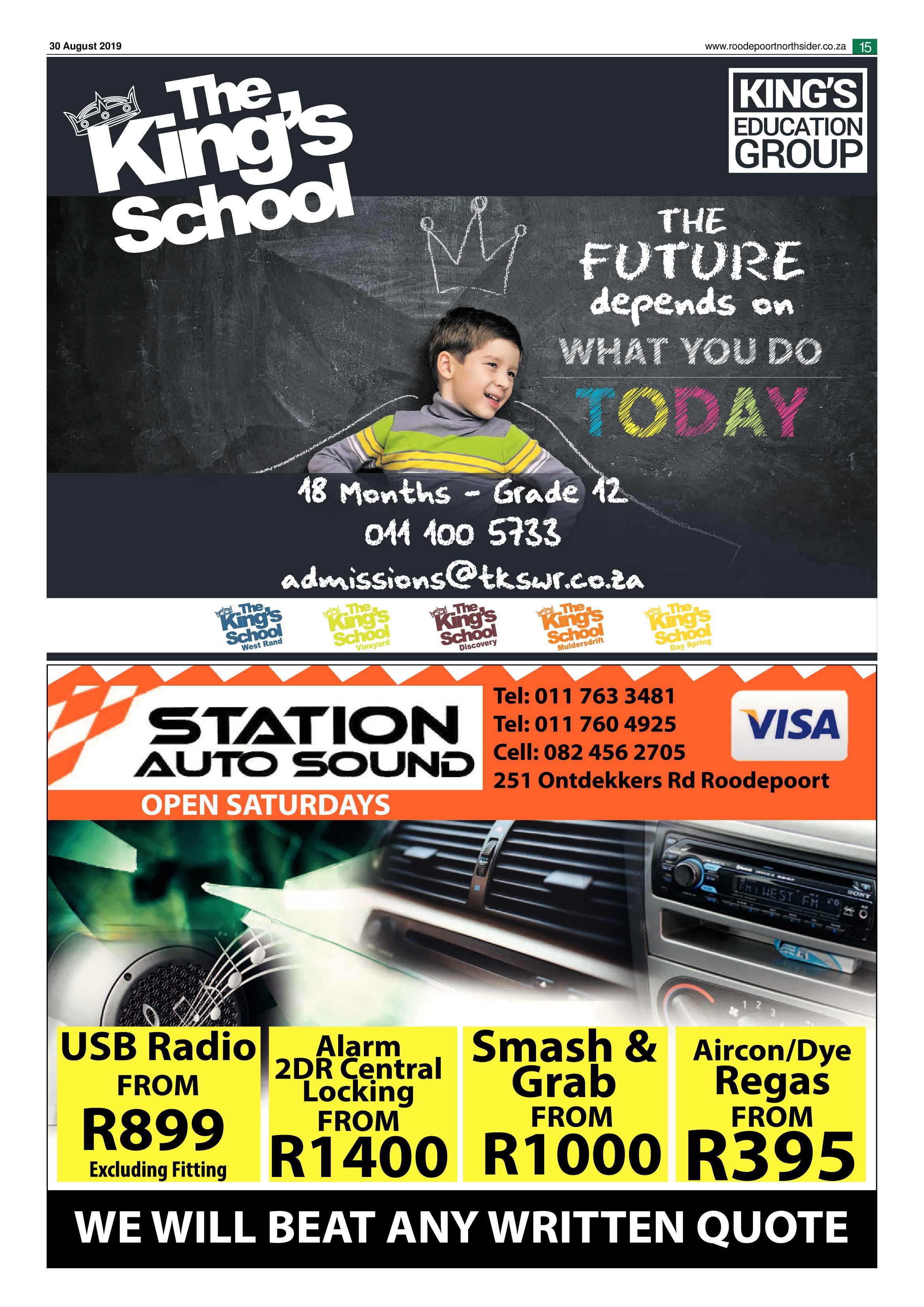 Roodepoort Northsider 30 August 2019 page 15