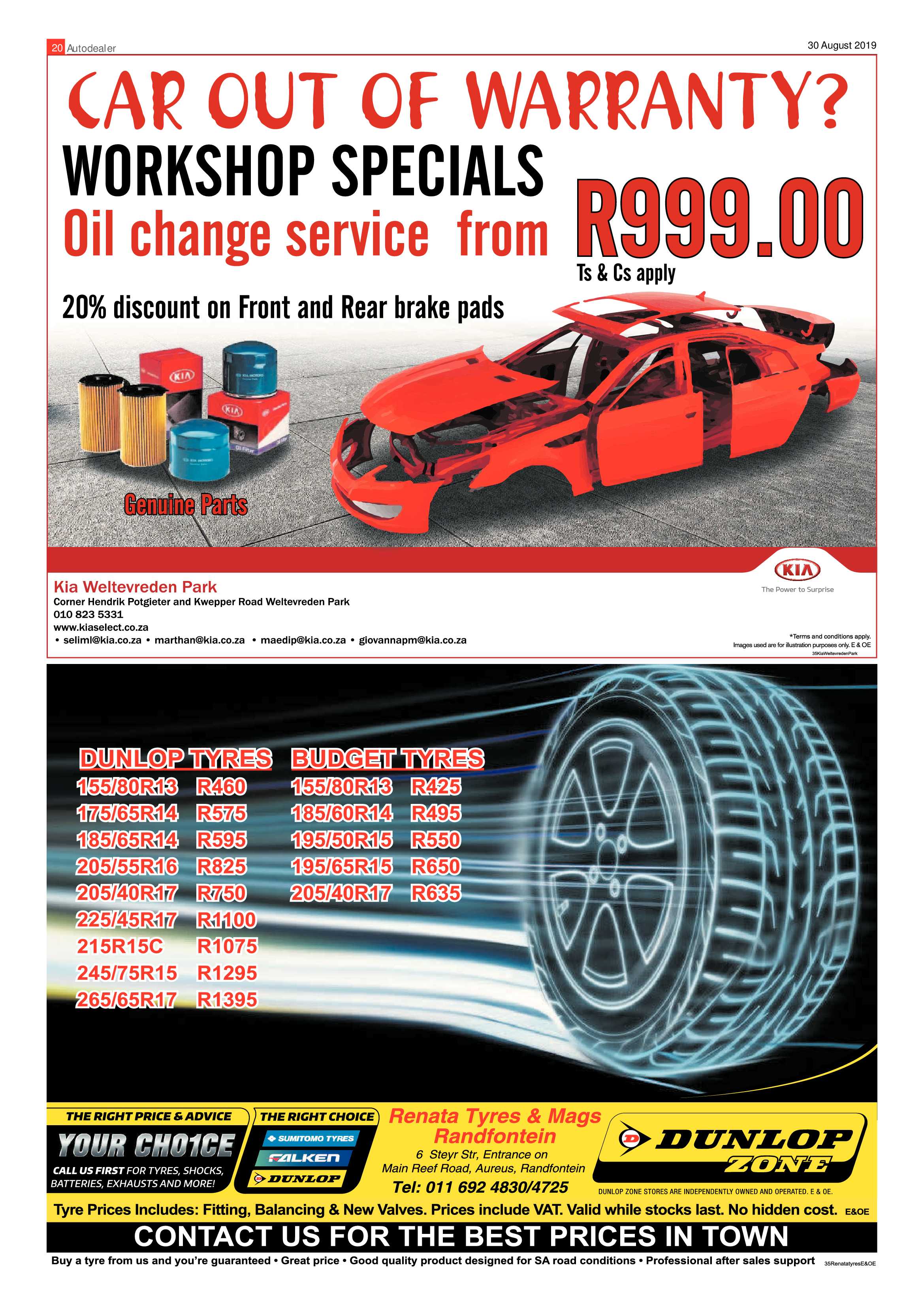 Roodepoort Northsider 30 August 2019 page 20