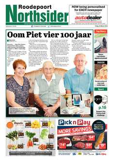 Roodepoort Northsider 30 March 2018