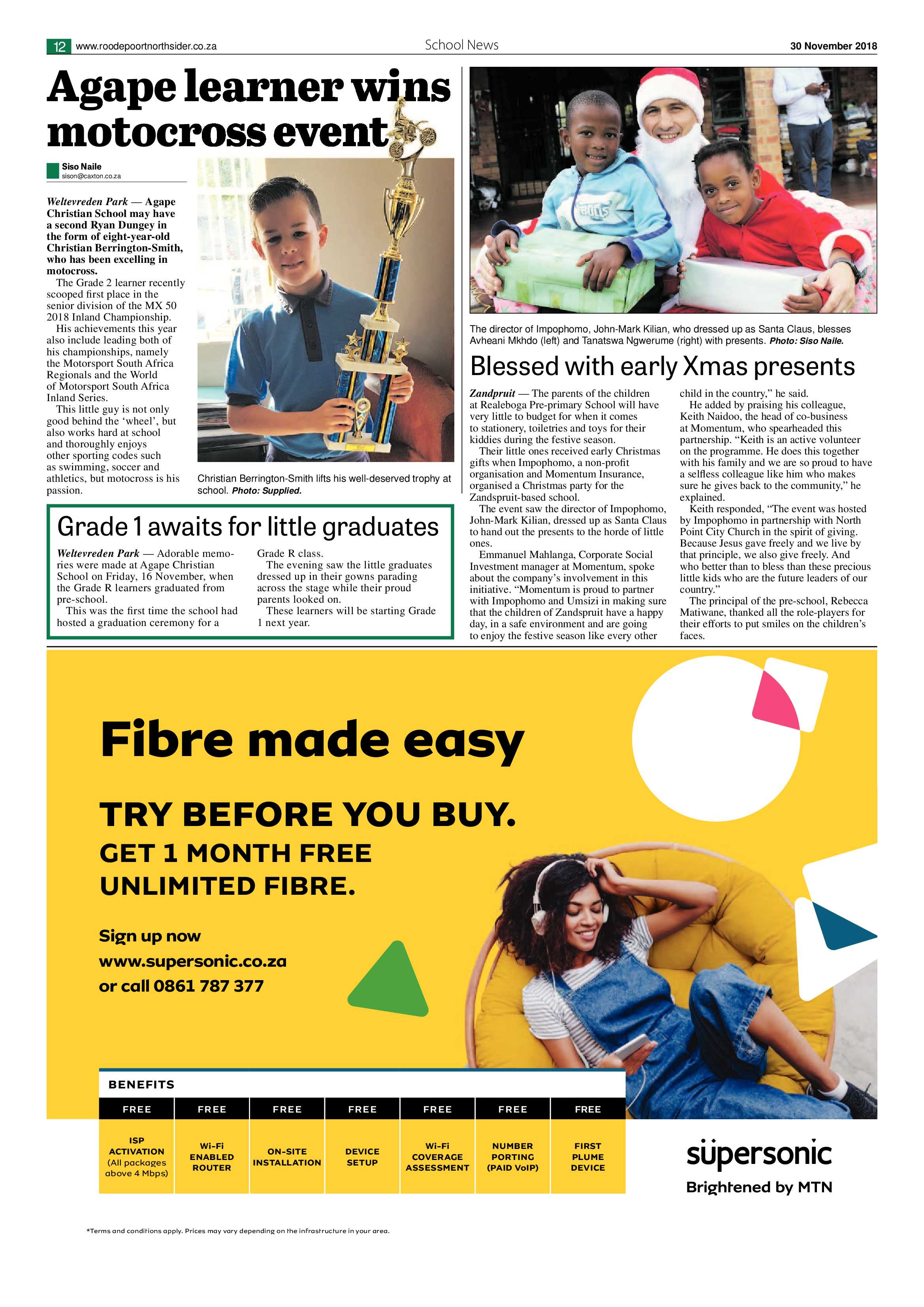Roodepoort Northsider 30 November 2018 page 12