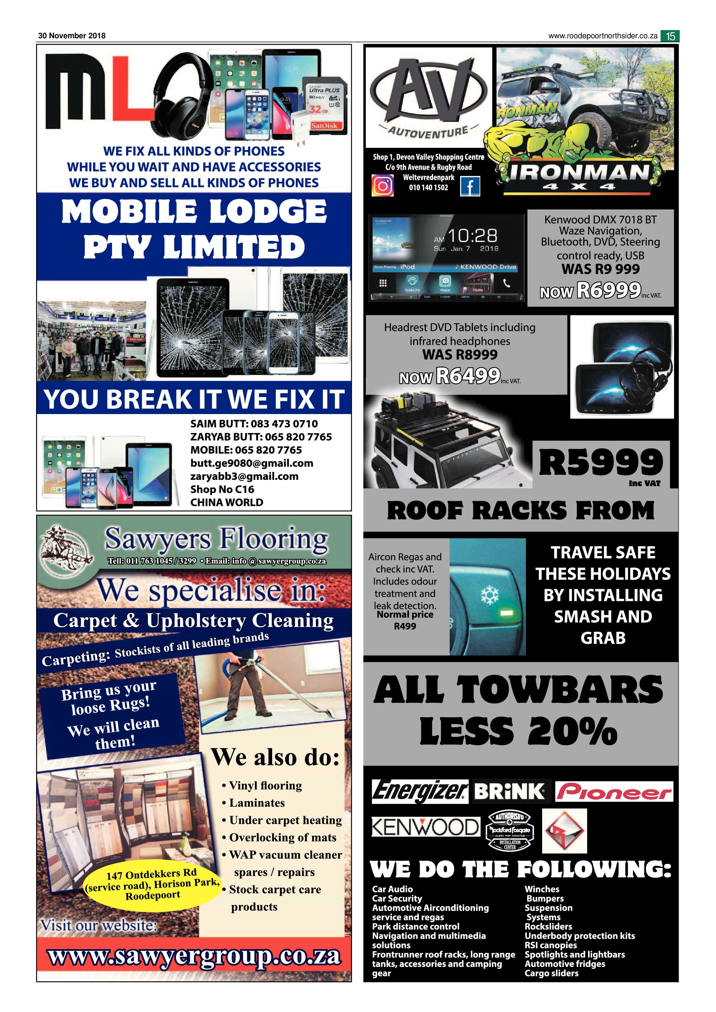 Roodepoort Northsider 30 November 2018 page 15