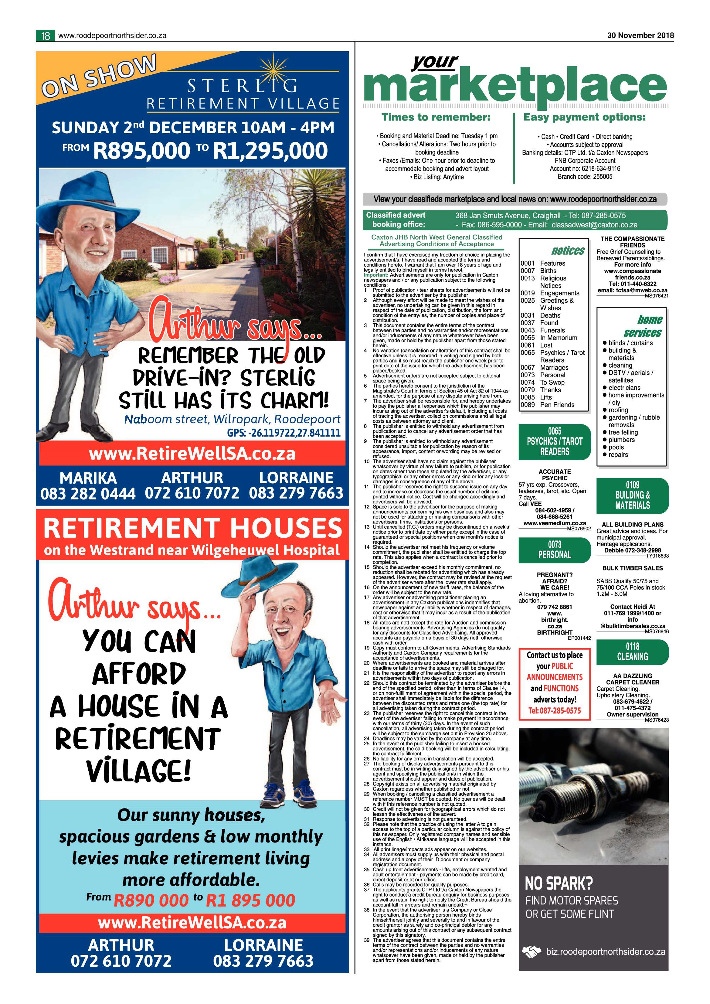 Roodepoort Northsider 30 November 2018 page 18