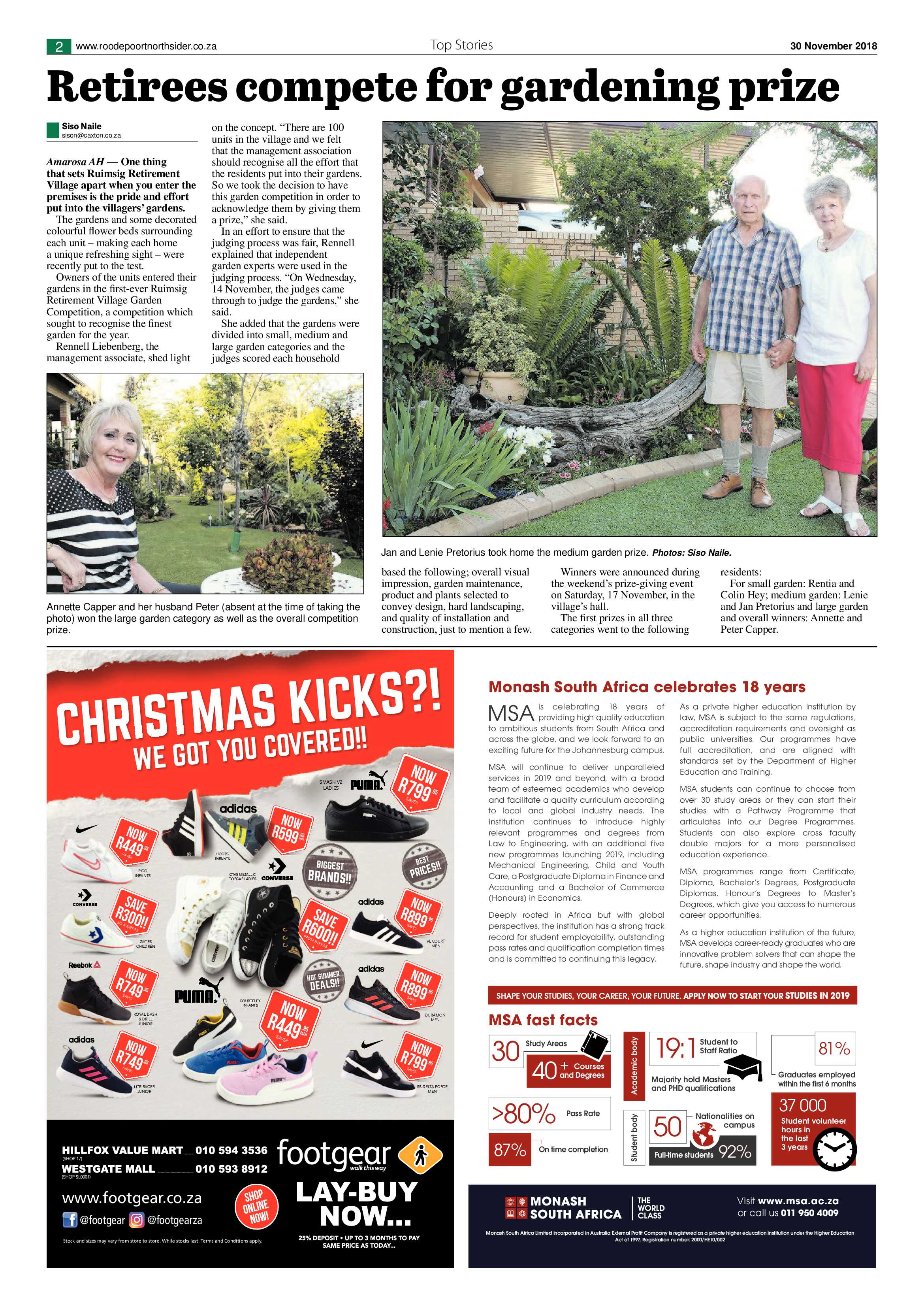 Roodepoort Northsider 30 November 2018 page 2