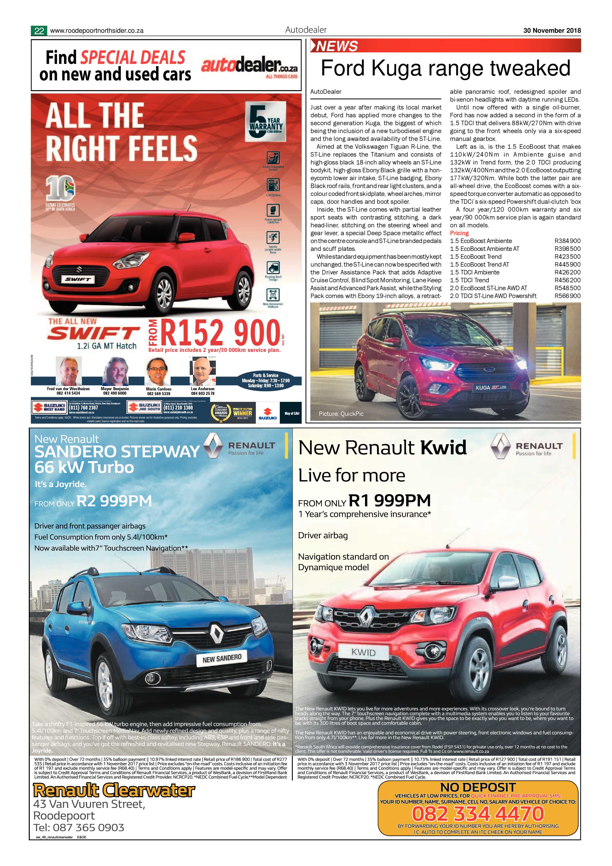 Roodepoort Northsider 30 November 2018 page 22