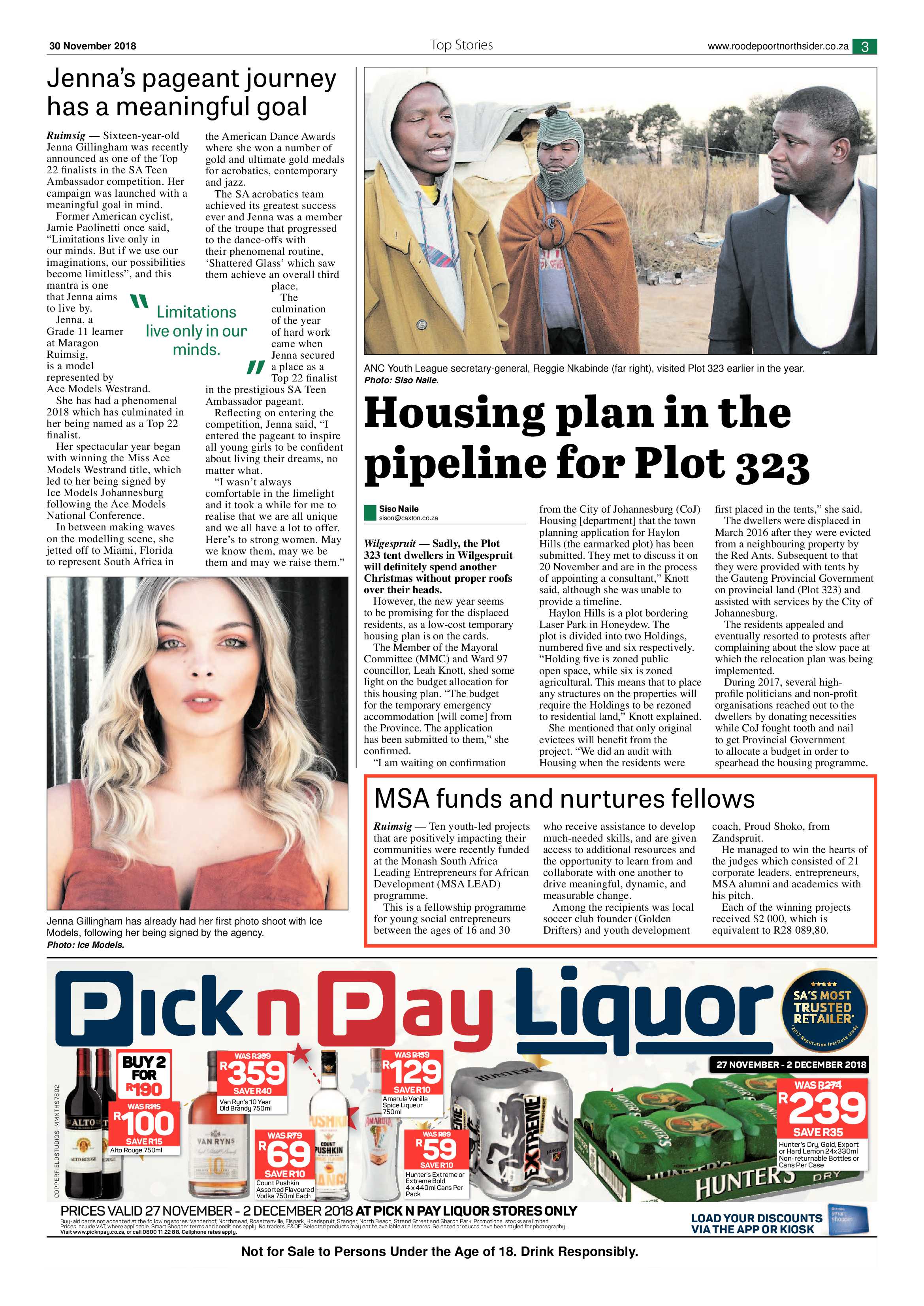 Roodepoort Northsider 30 November 2018 page 3