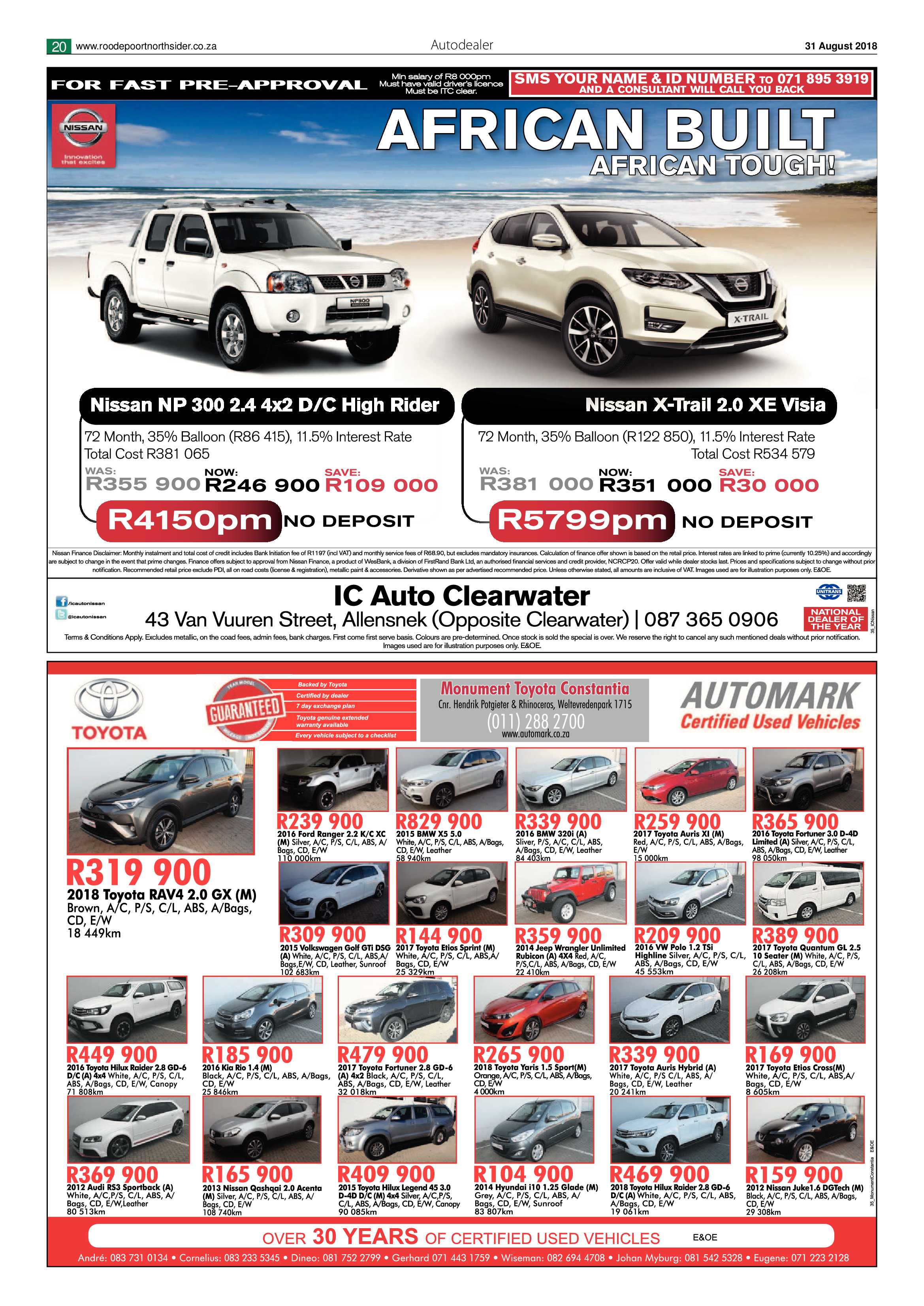 Roodepoort Northsider 31 August 2018 page 20