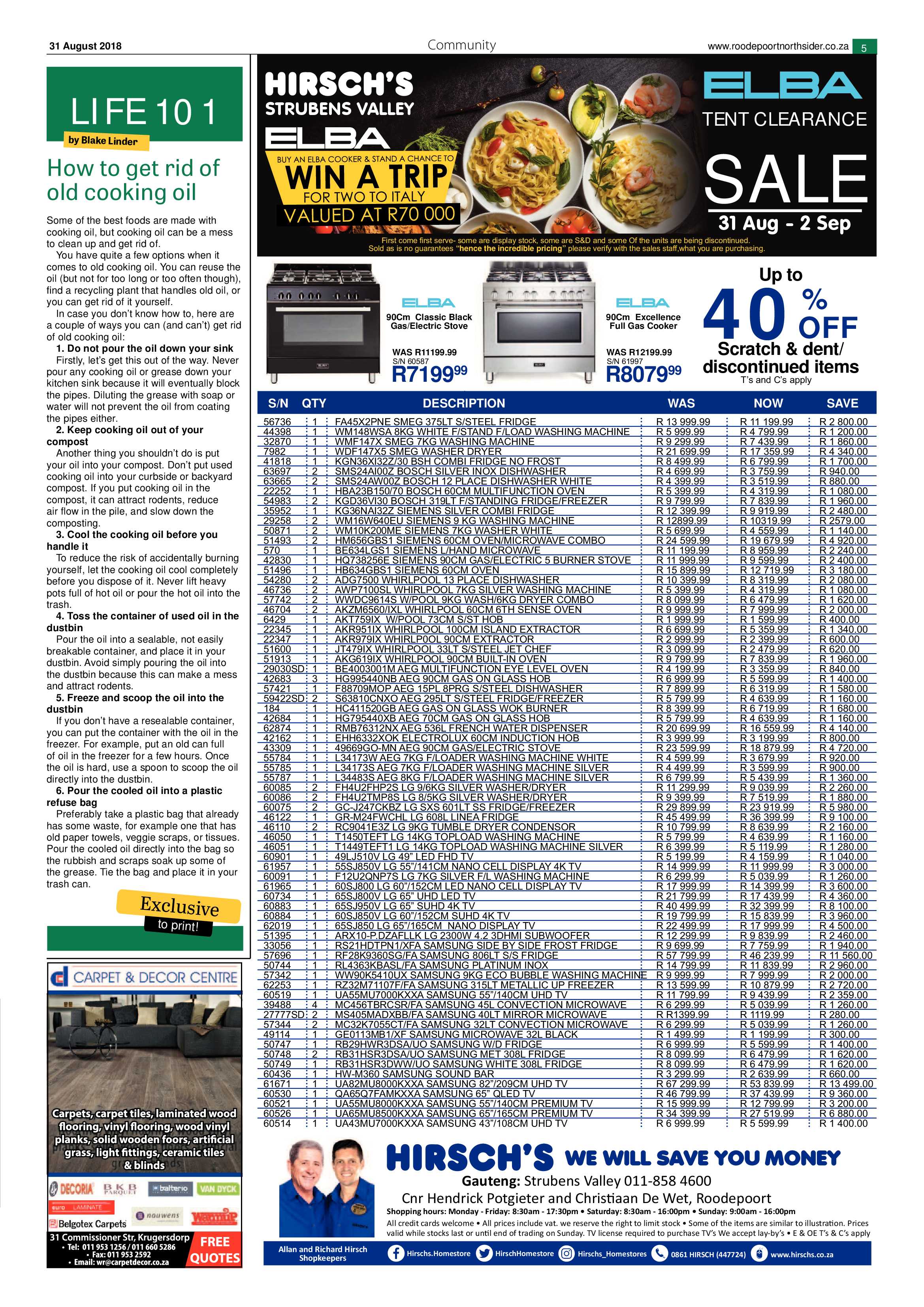 Roodepoort Northsider 31 August 2018 page 5