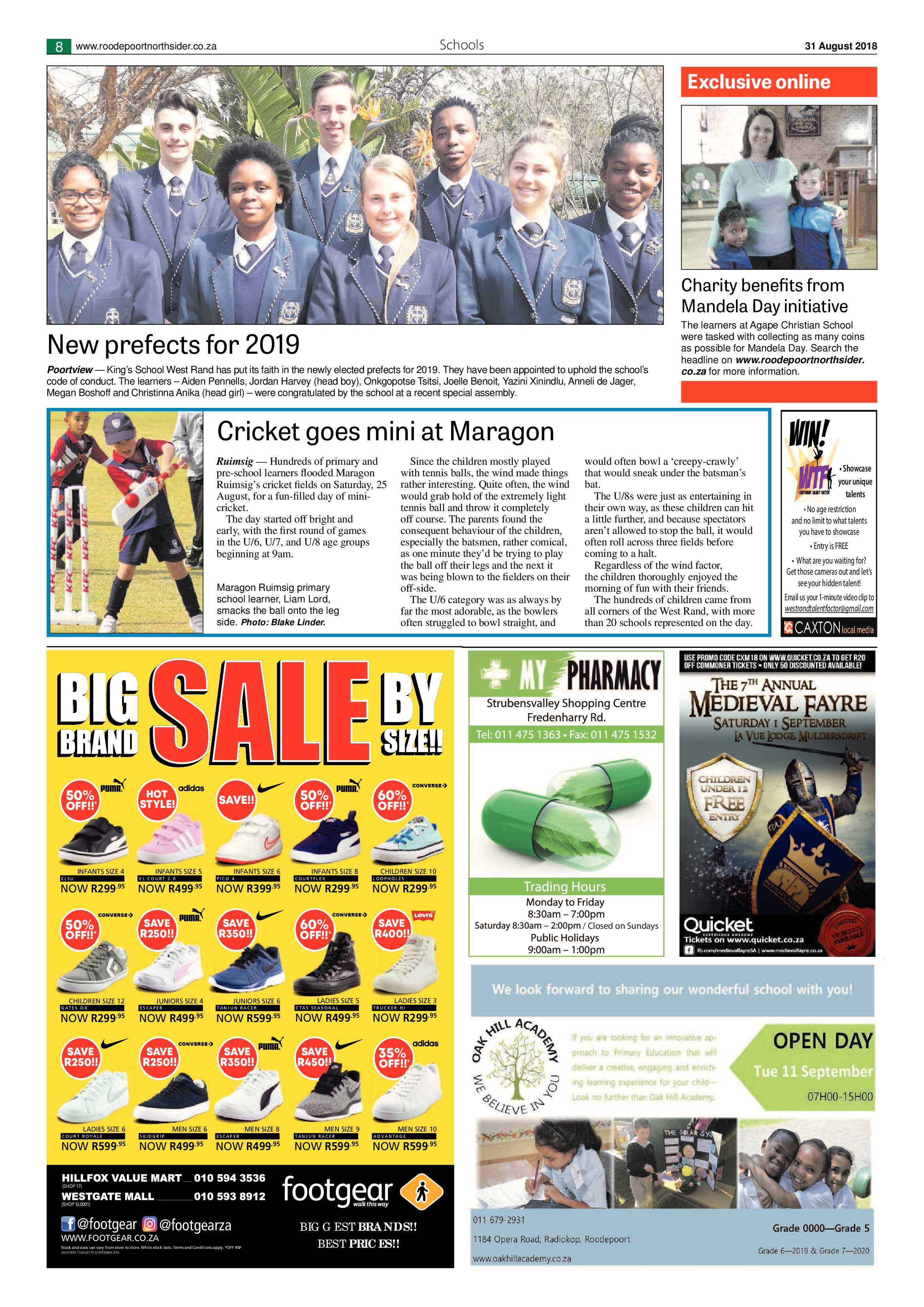 Roodepoort Northsider 31 August 2018 page 8