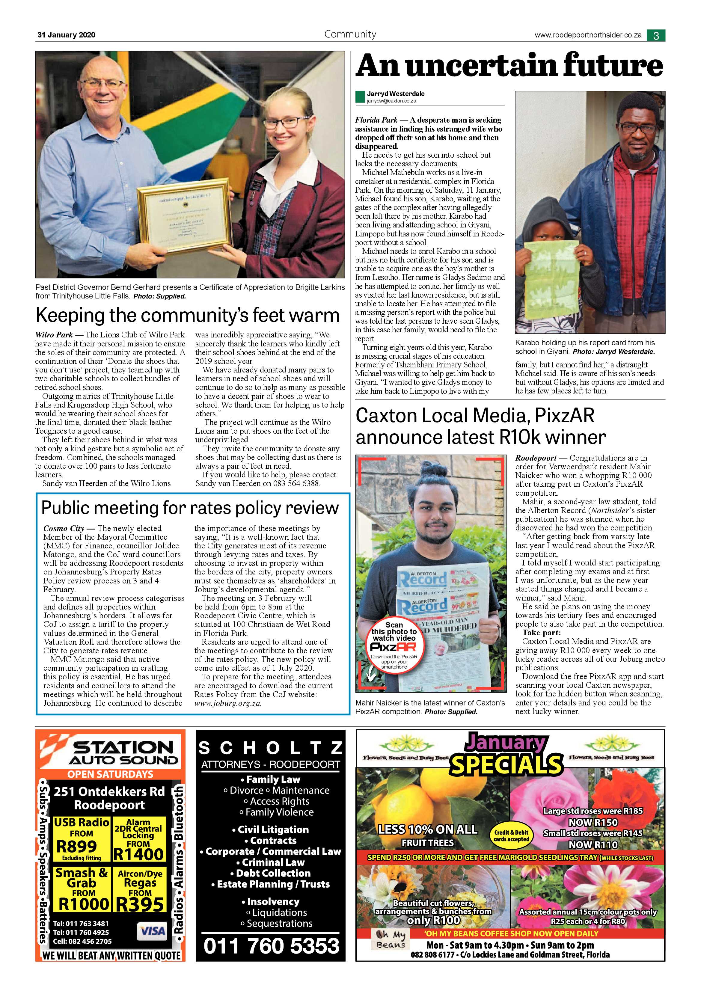 Roodepoort Northsider 31 January 2020 page 3