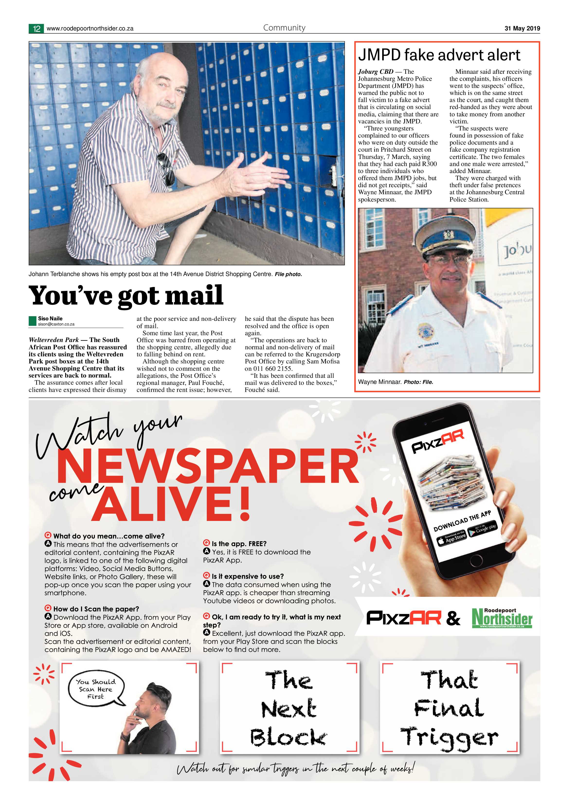 Roodepoort Northsider 31 May 2019 page 12